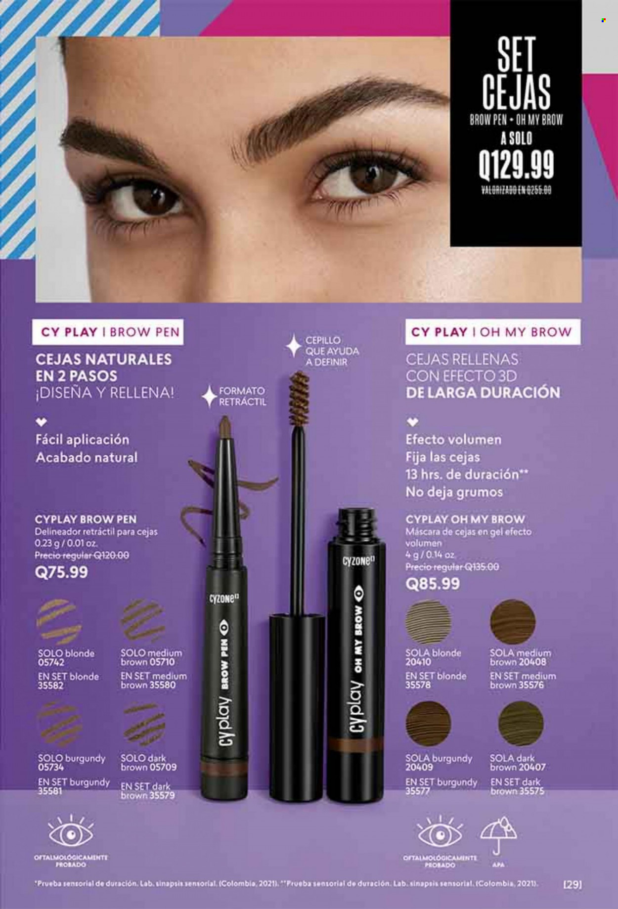 Catálogo Cyzone. Página 29