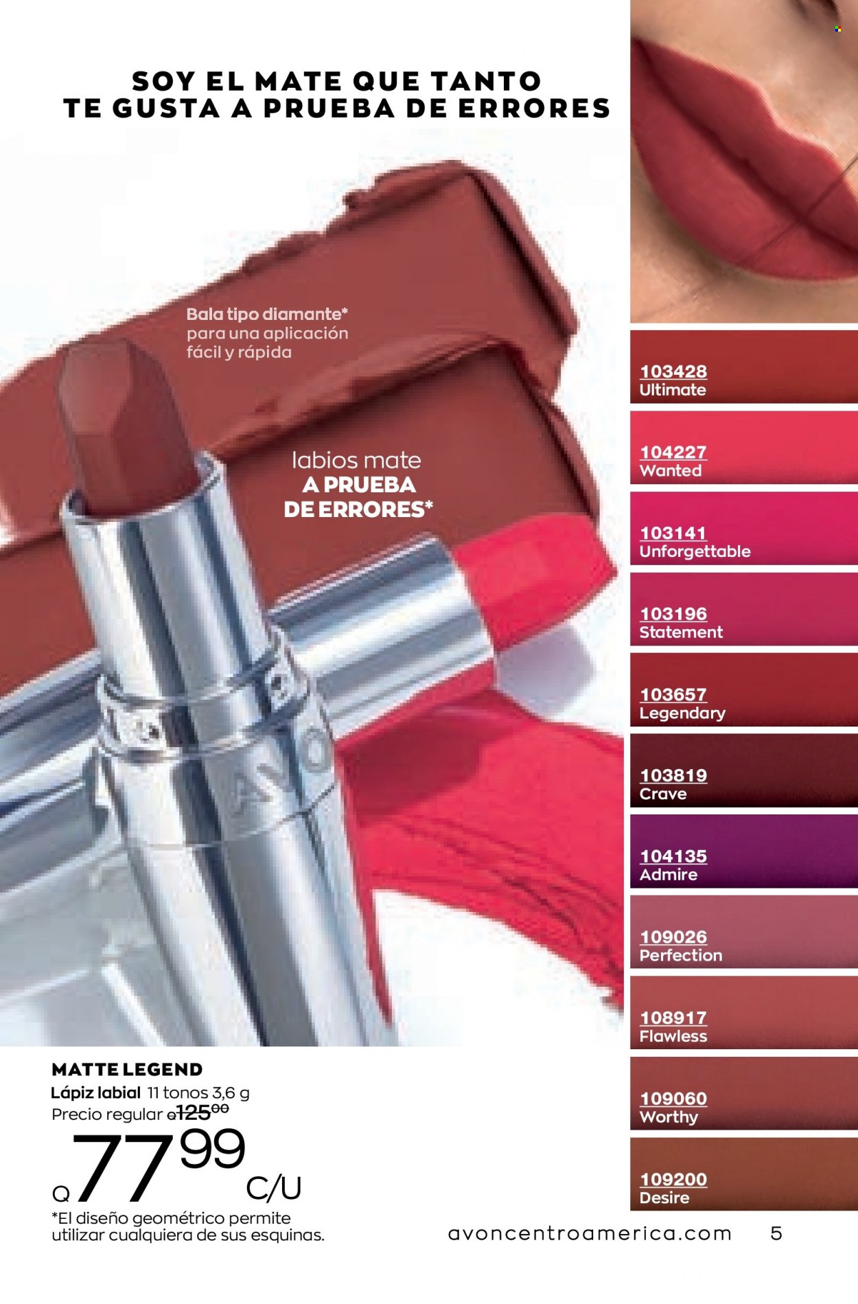 Catálogo Avon. Página 5