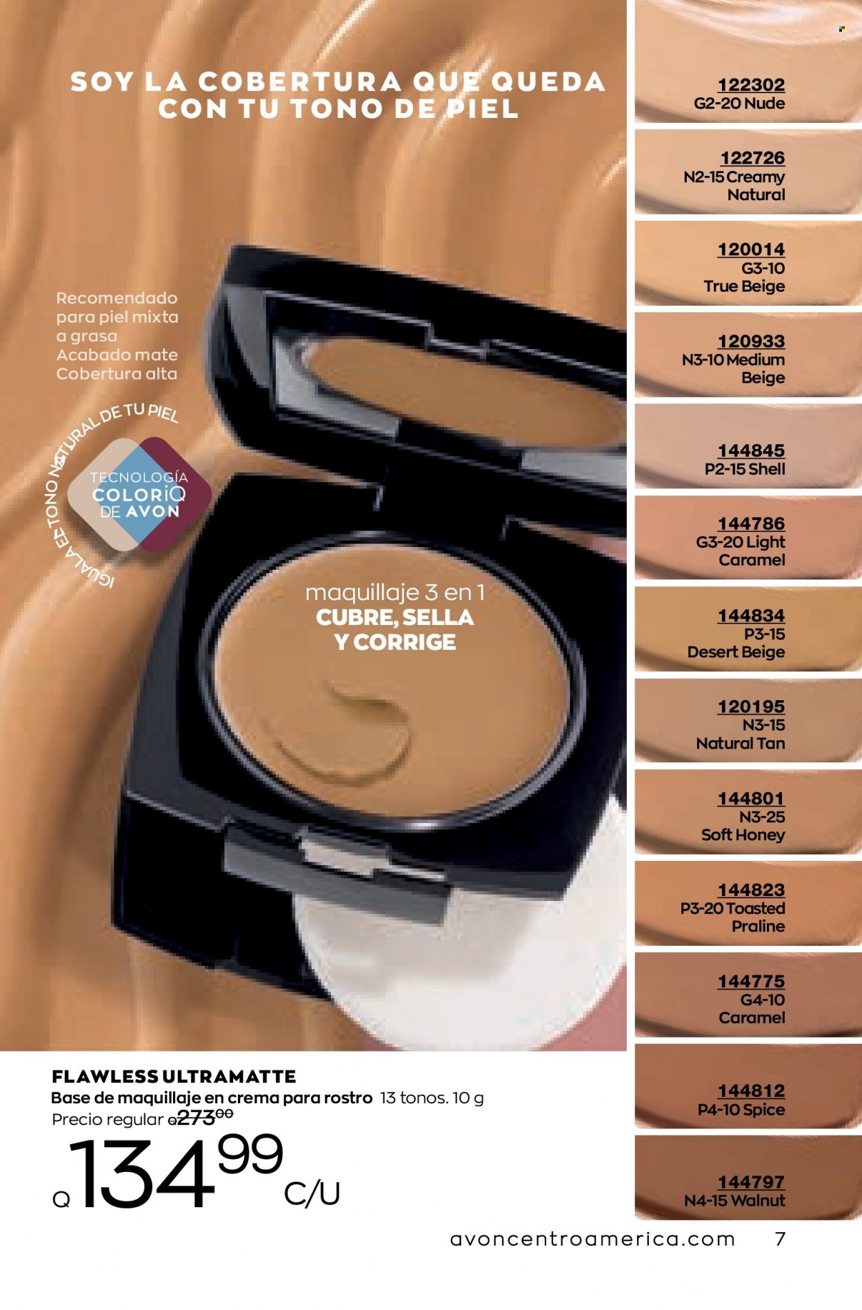 Catálogo Avon. Página 7