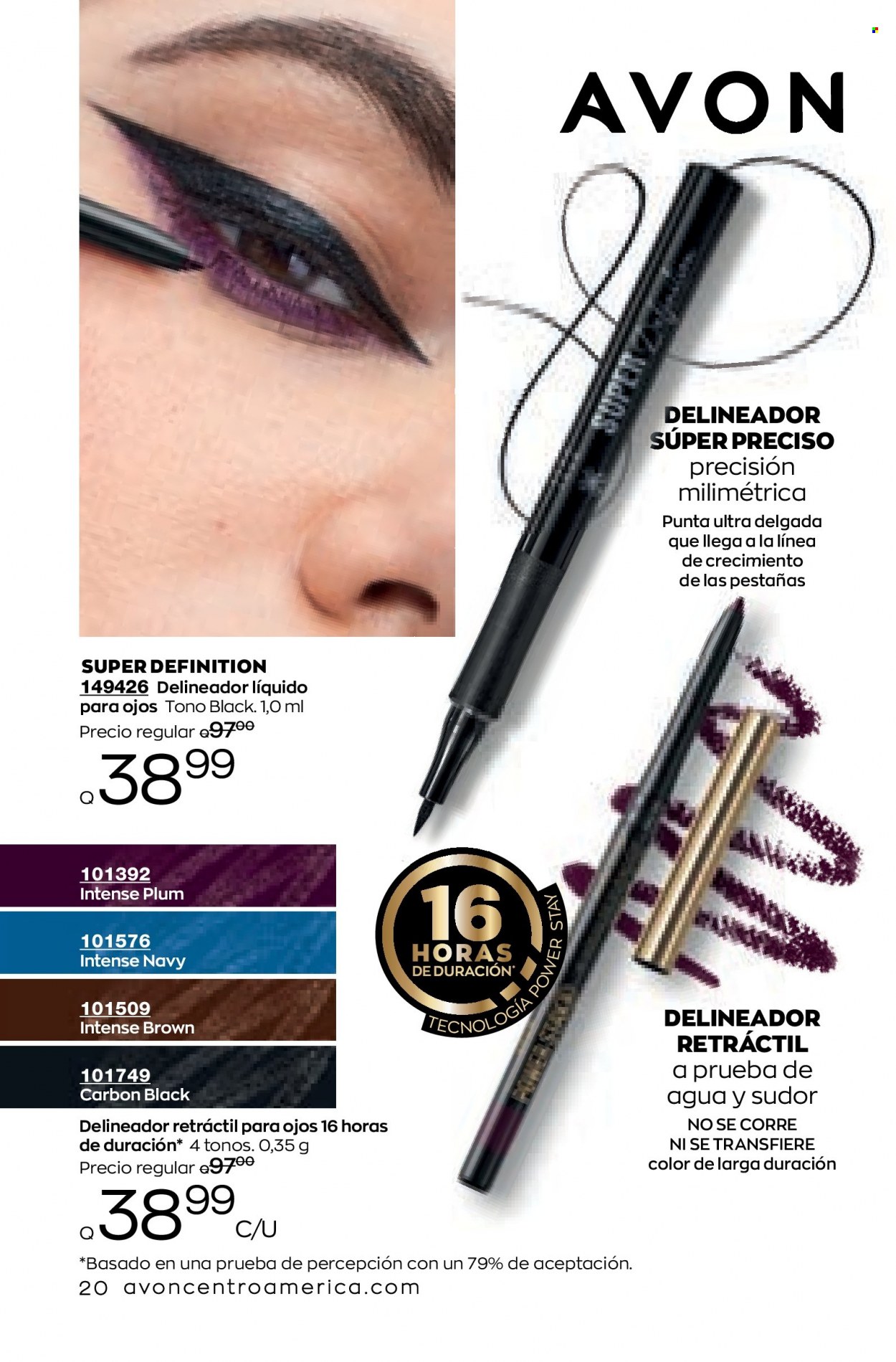 Catálogo Avon. Página 20