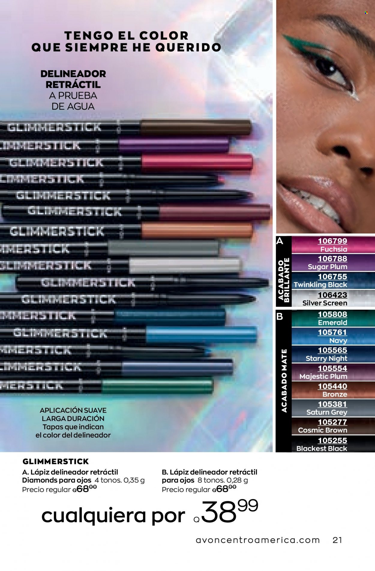Catálogo Avon. Página 21