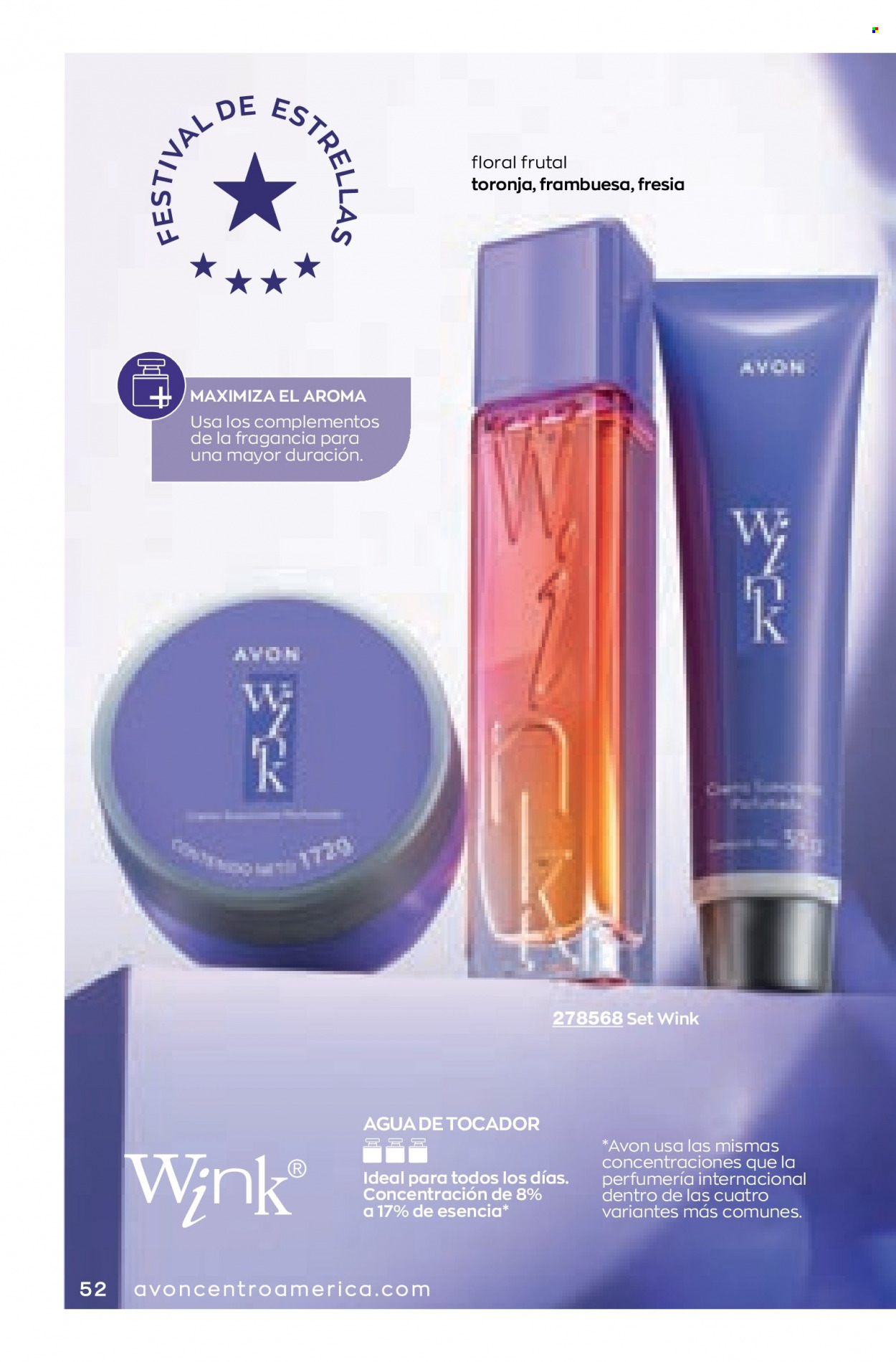 Catálogo Avon. Página 52