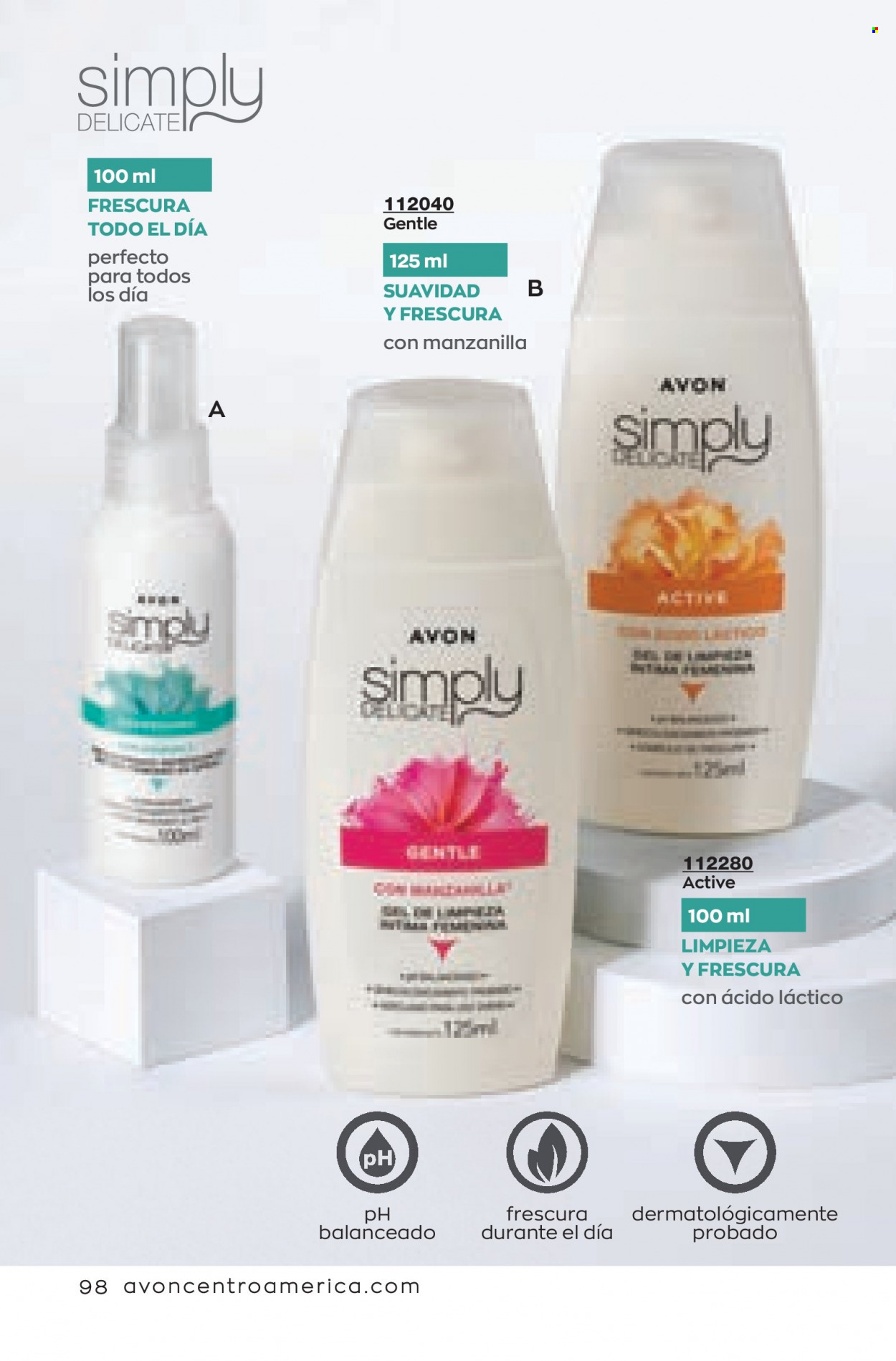 Catálogo Avon. Página 98