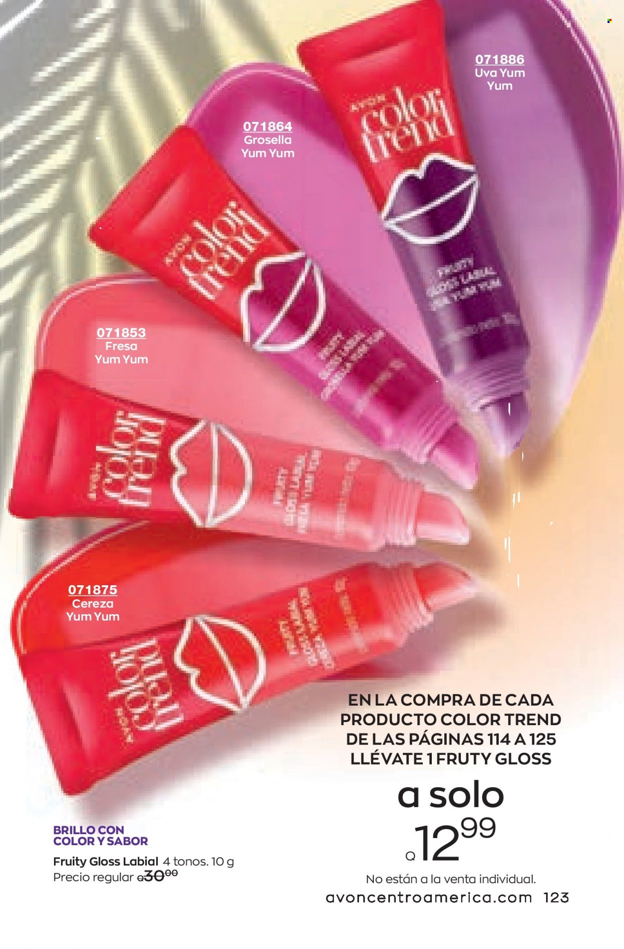 Catálogo Avon. Página 123