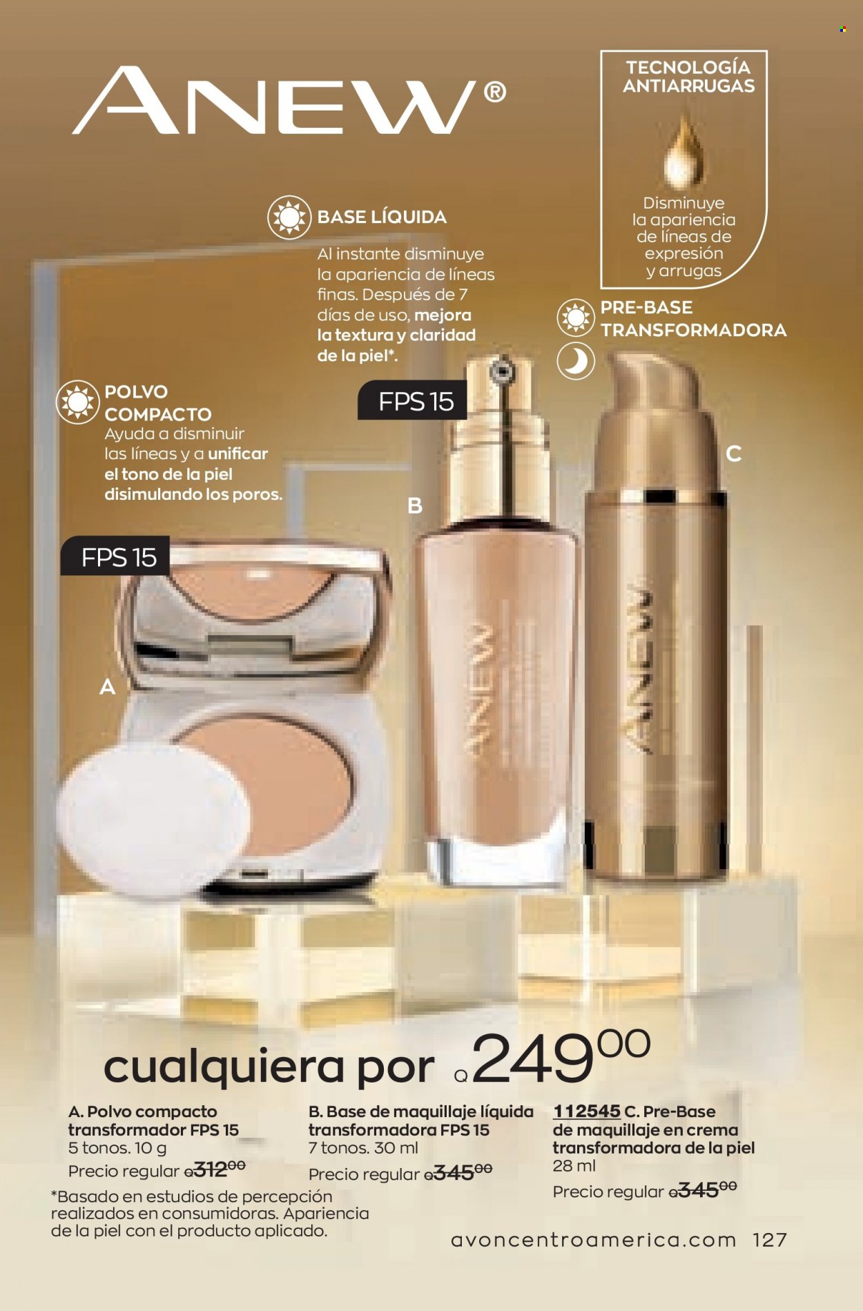 Catálogo Avon. Página 127