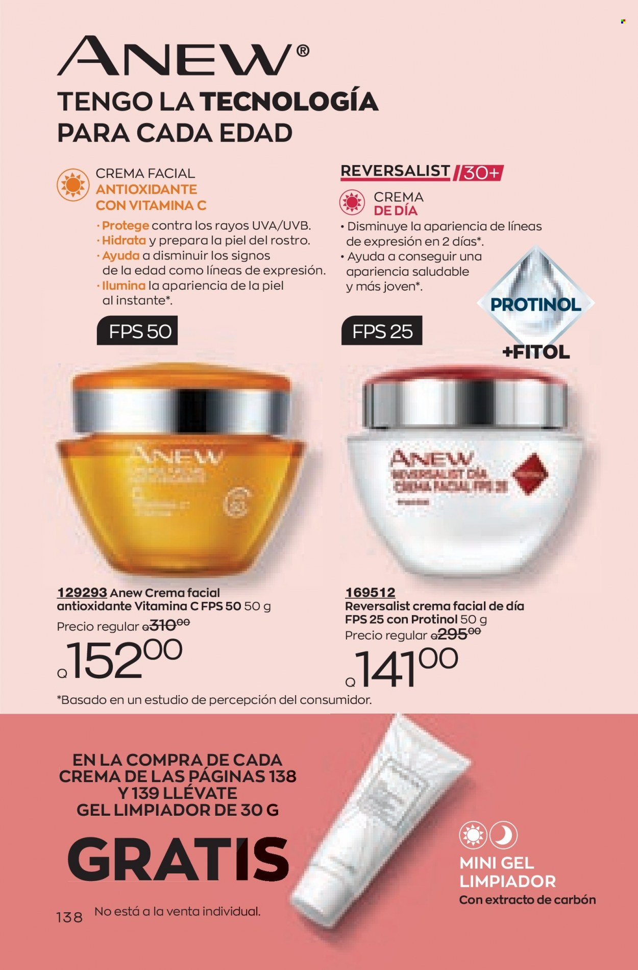 Catálogo Avon. Página 138