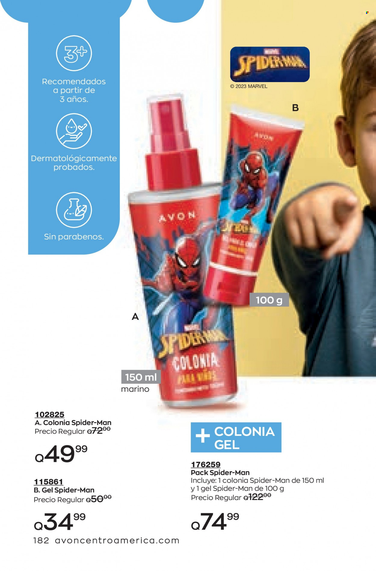 Catálogo Avon. Página 182