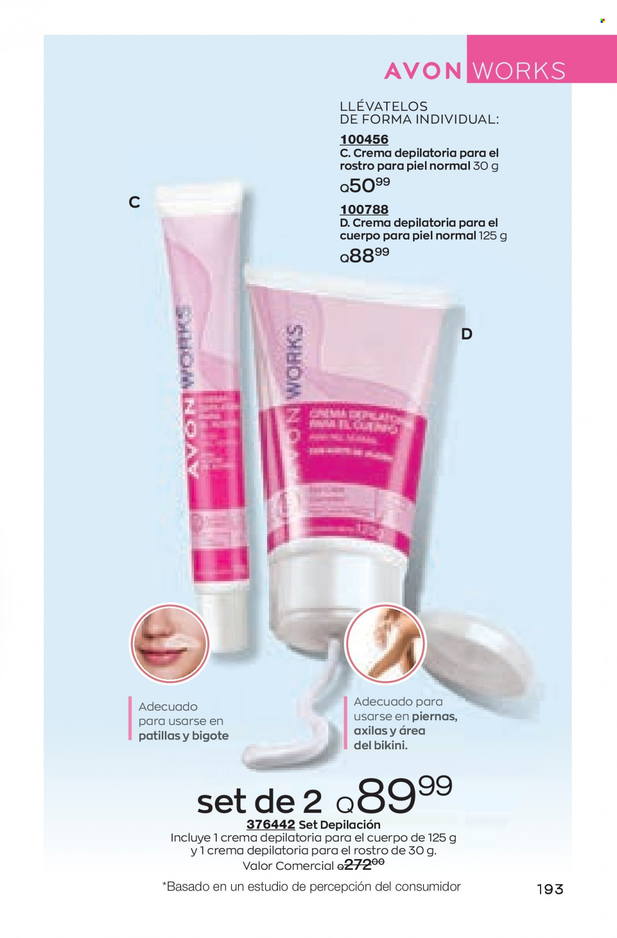 Catálogo Avon. Página 193