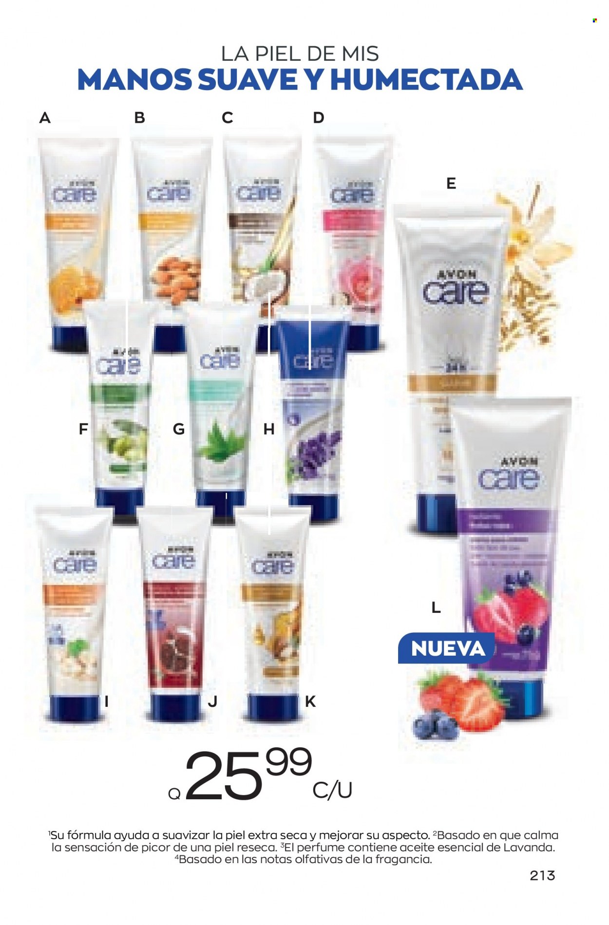 Catálogo Avon. Página 213