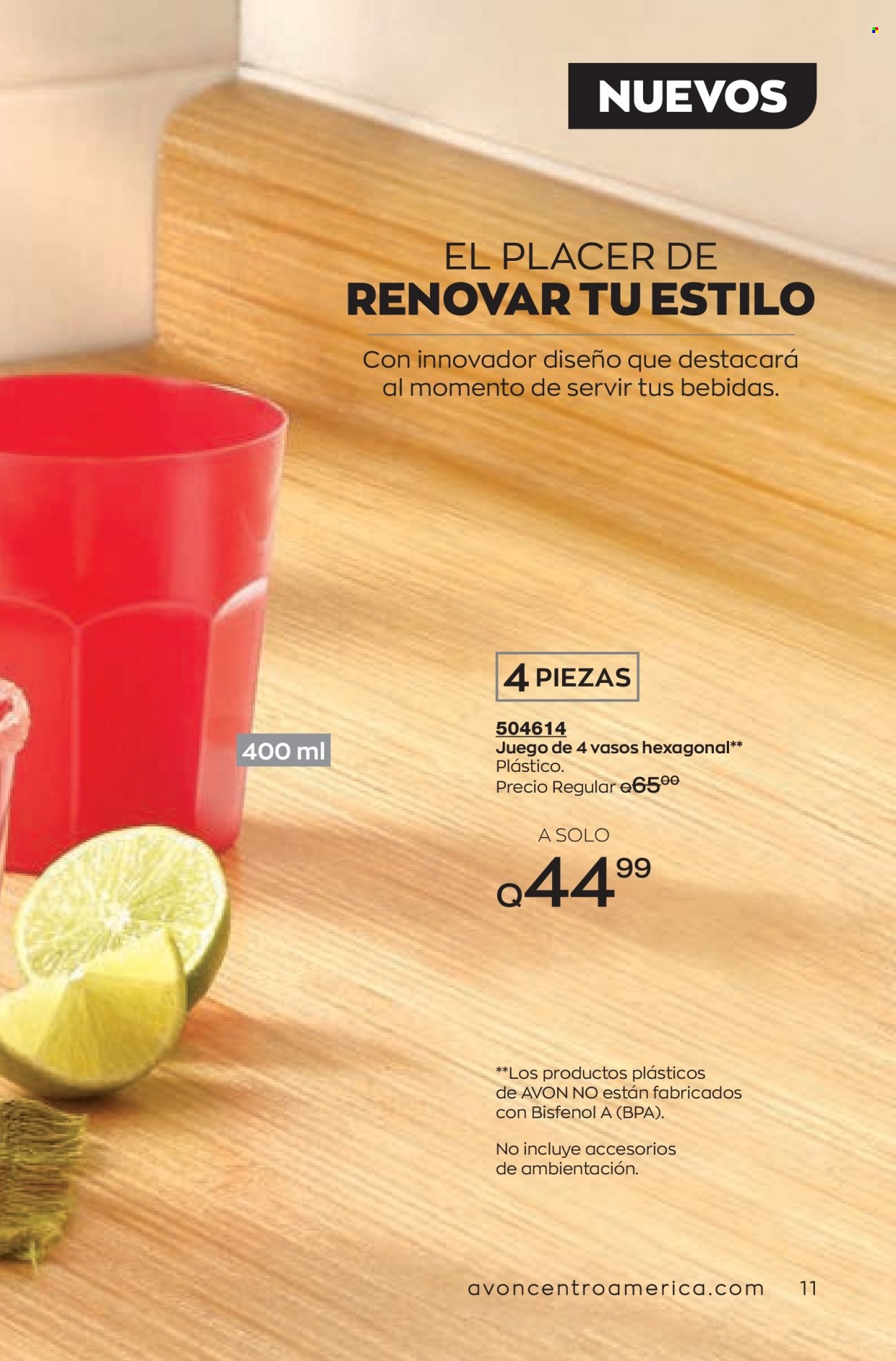 Catálogo Avon. Página 11