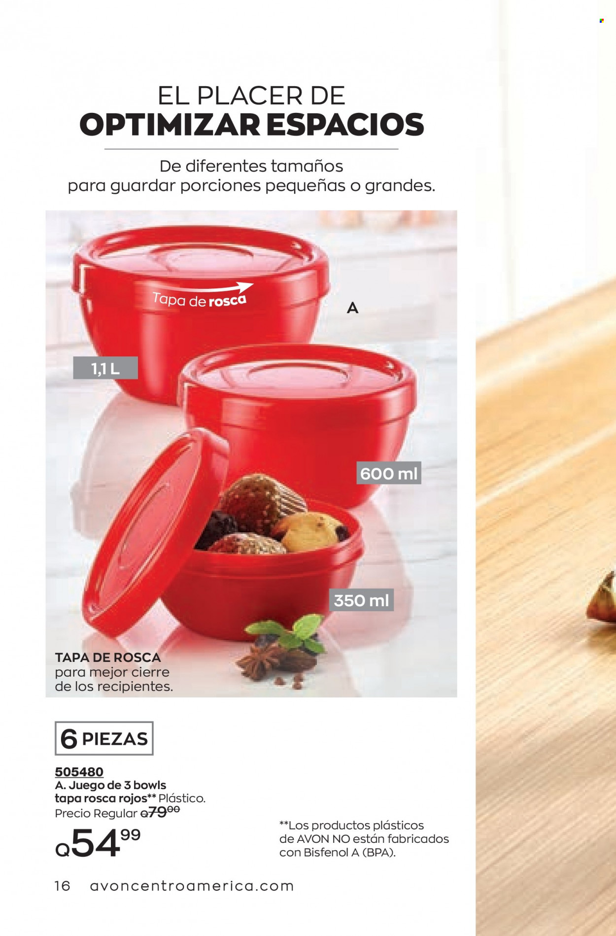 Catálogo Avon. Página 16