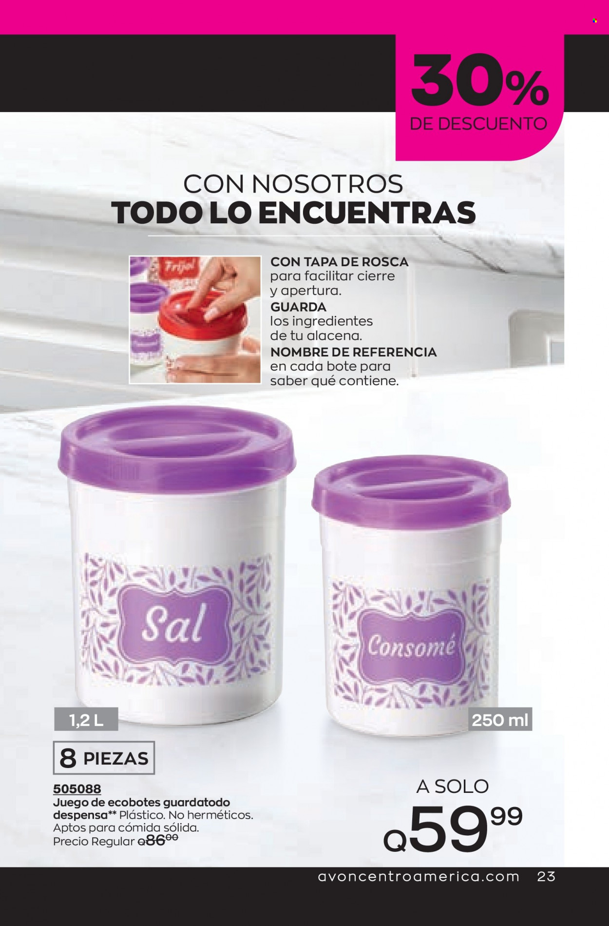 Catálogo Avon. Página 23