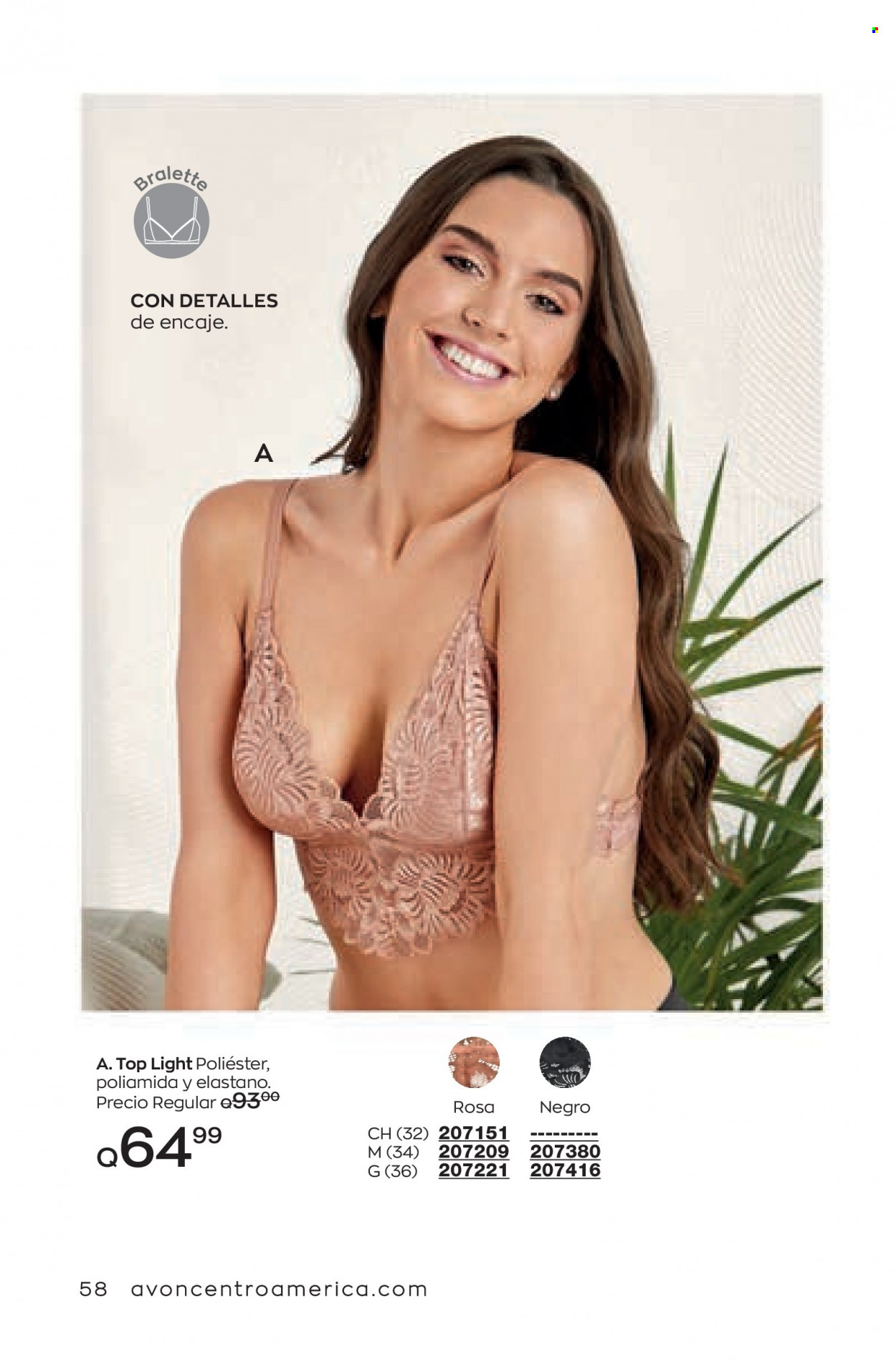 Catálogo Avon. Página 58