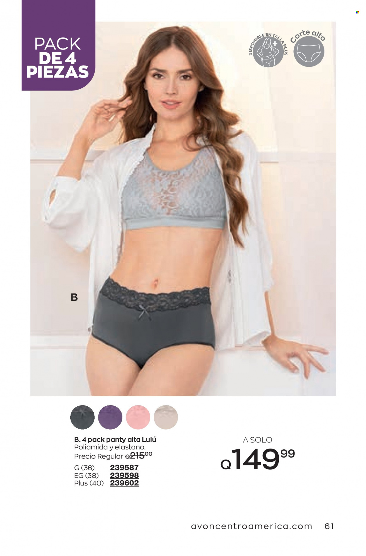 Catálogo Avon. Página 61
