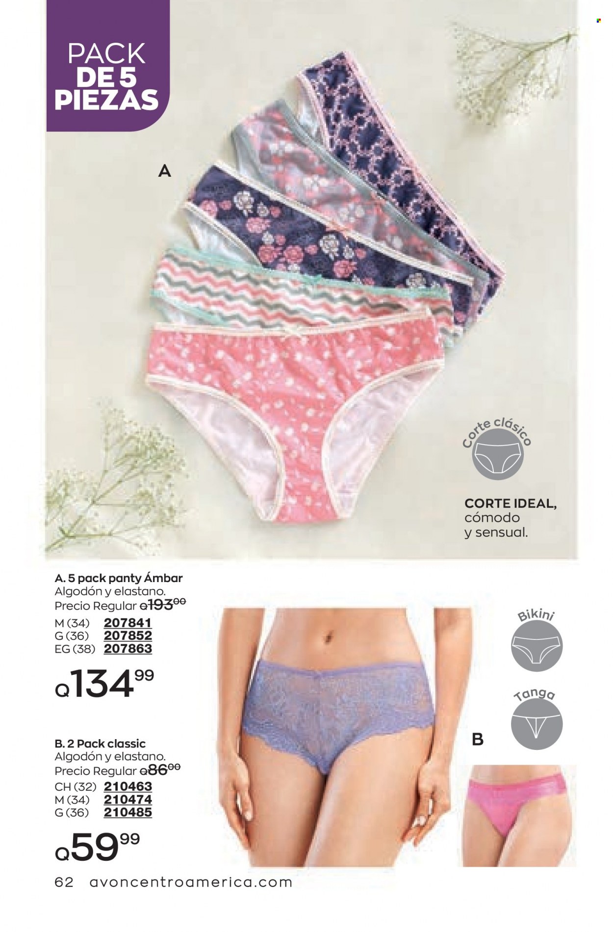 Catálogo Avon. Página 62
