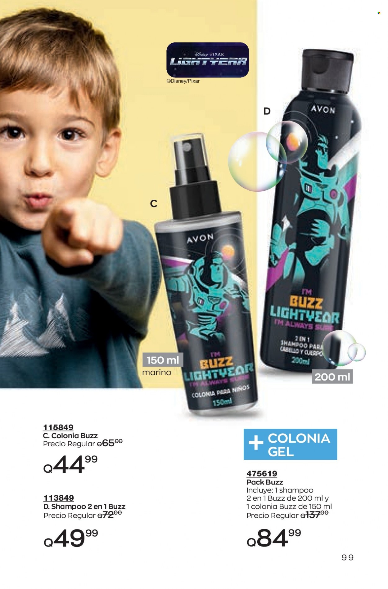 Catálogo Avon. Página 99