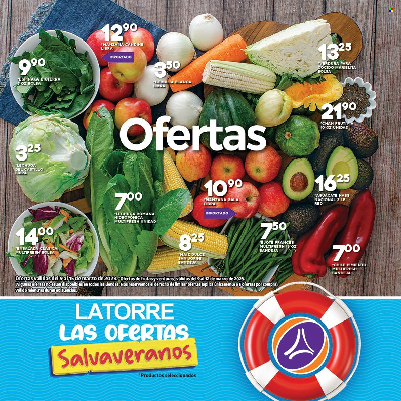 Catálogo Supermercados La Torre - 9.3.2023 - 15.3.2023. Página 1