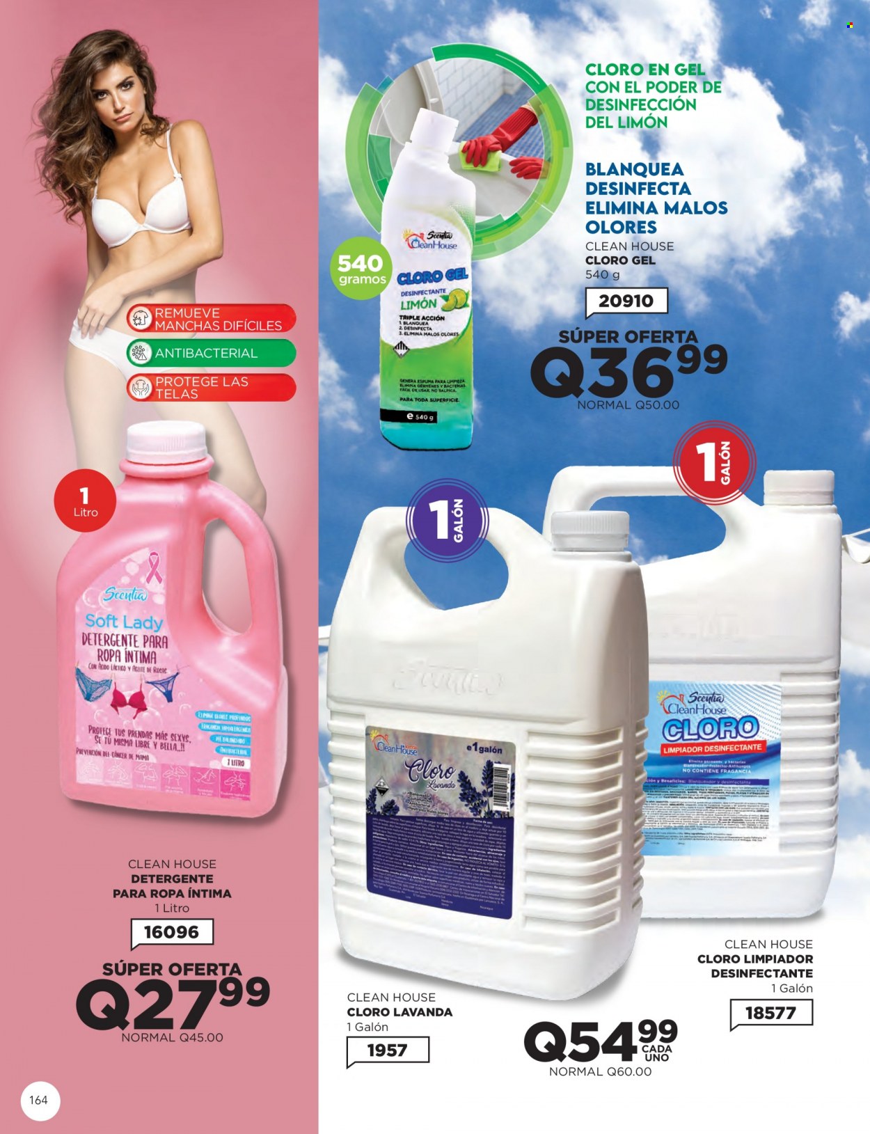 thumbnail - Folleto actual Scentia - 1.4.2023 - 30.4.2023 - Ventas - detergente, limpiador, desinfectante, blanqueador. Página 168.