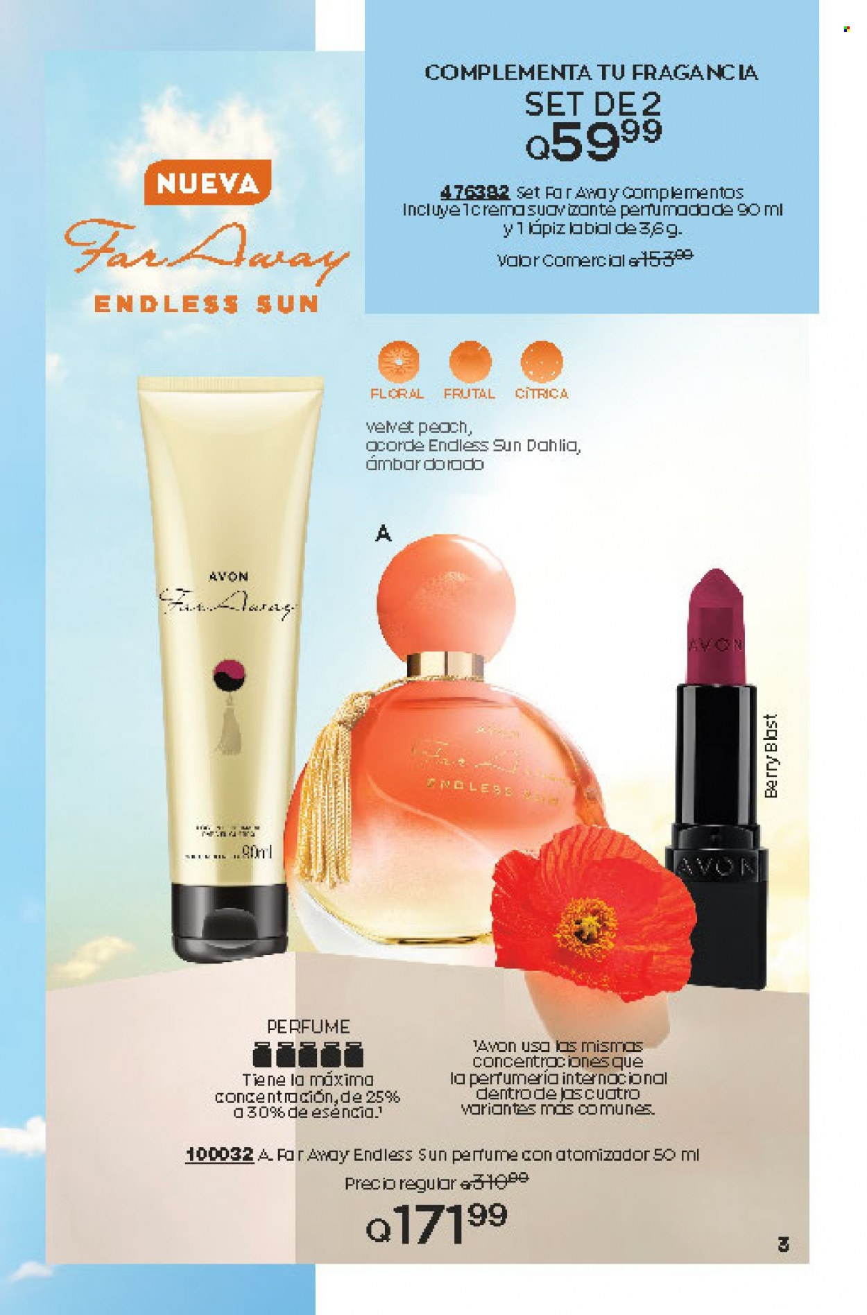 Catálogo Avon. Página 3