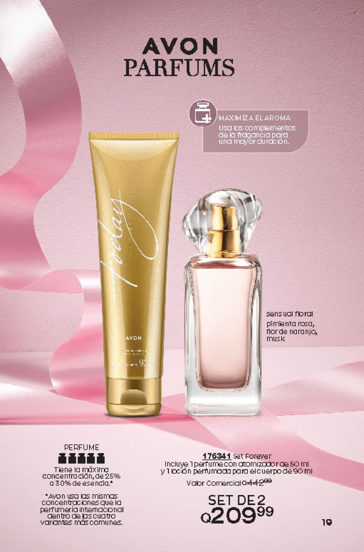 thumbnail - Folleto actual Avon - Ventas - perfume. Página 19.