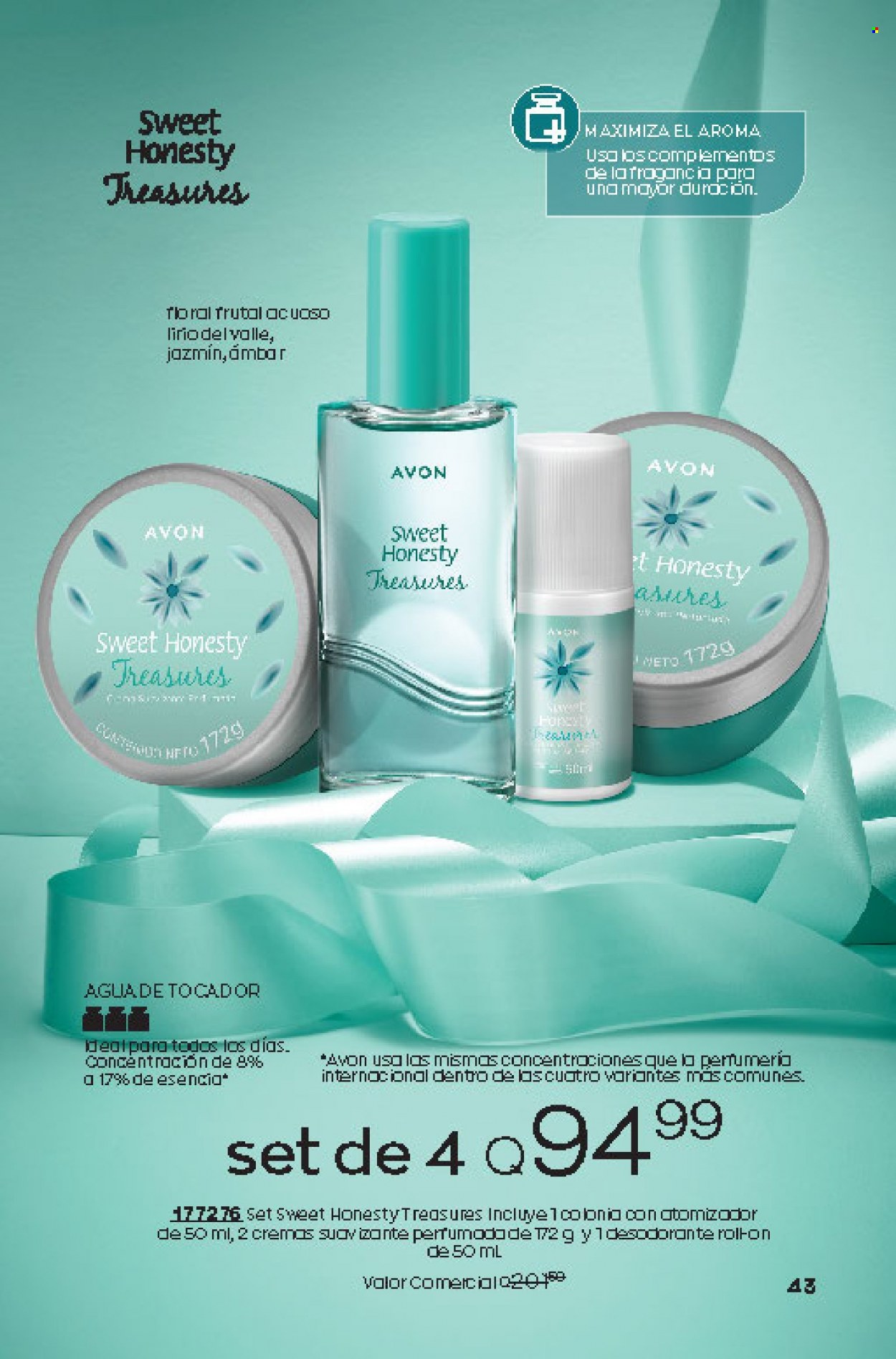 Catálogo Avon. Página 43