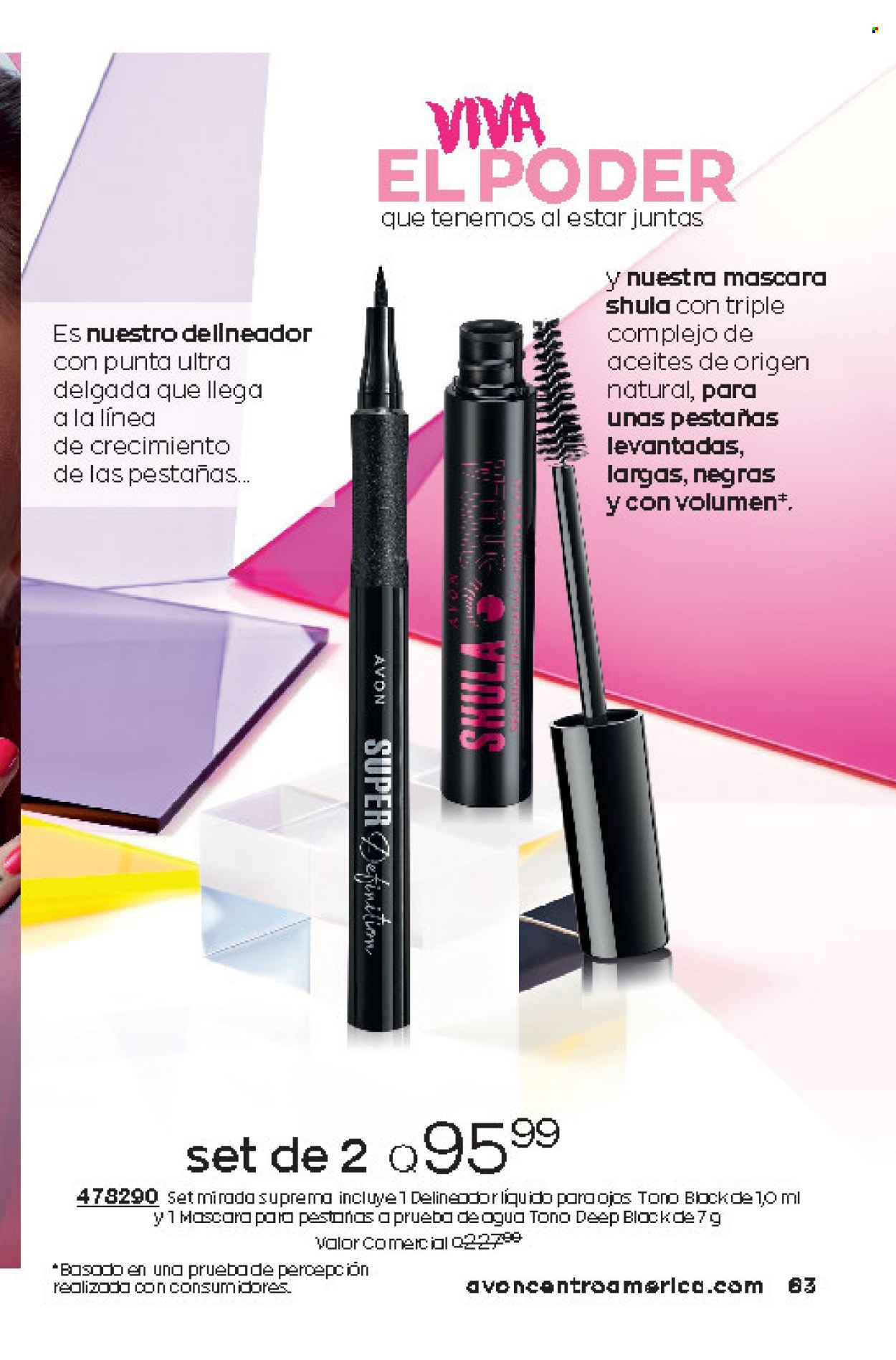 Catálogo Avon. Página 63