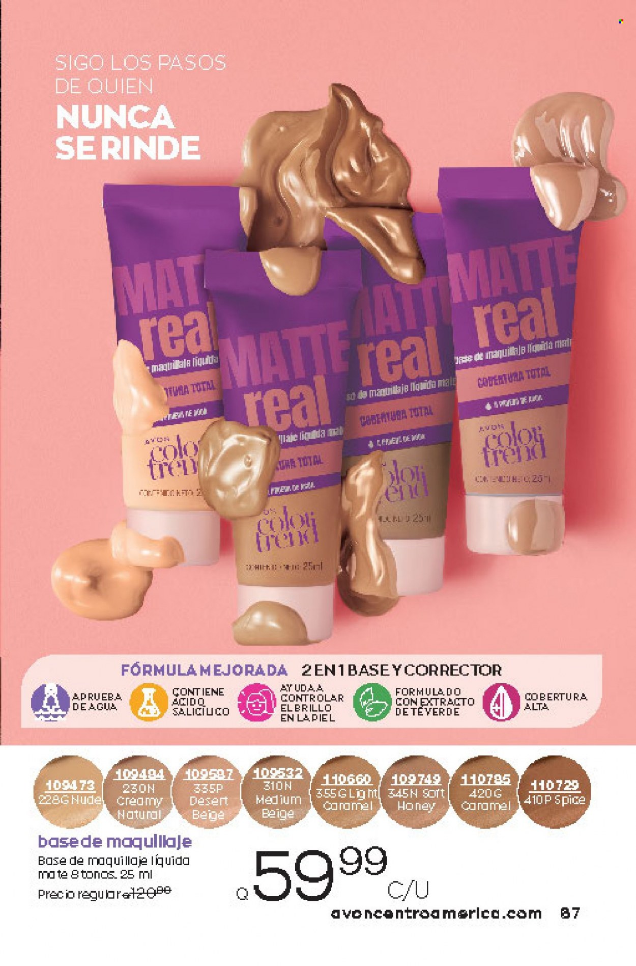 Catálogo Avon. Página 87