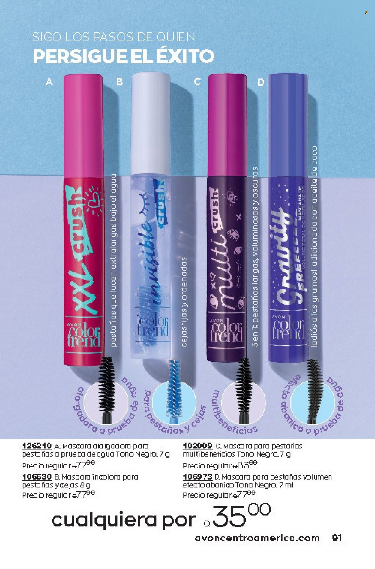 Catálogo Avon. Página 91