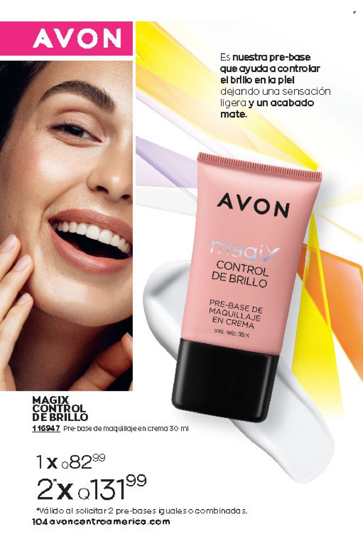 Catálogo Avon. Página 104