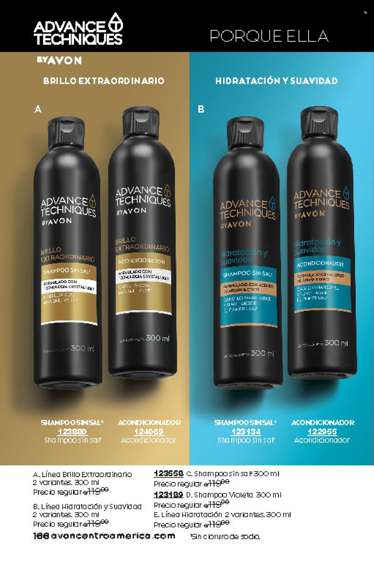 Catálogo Avon. Página 166
