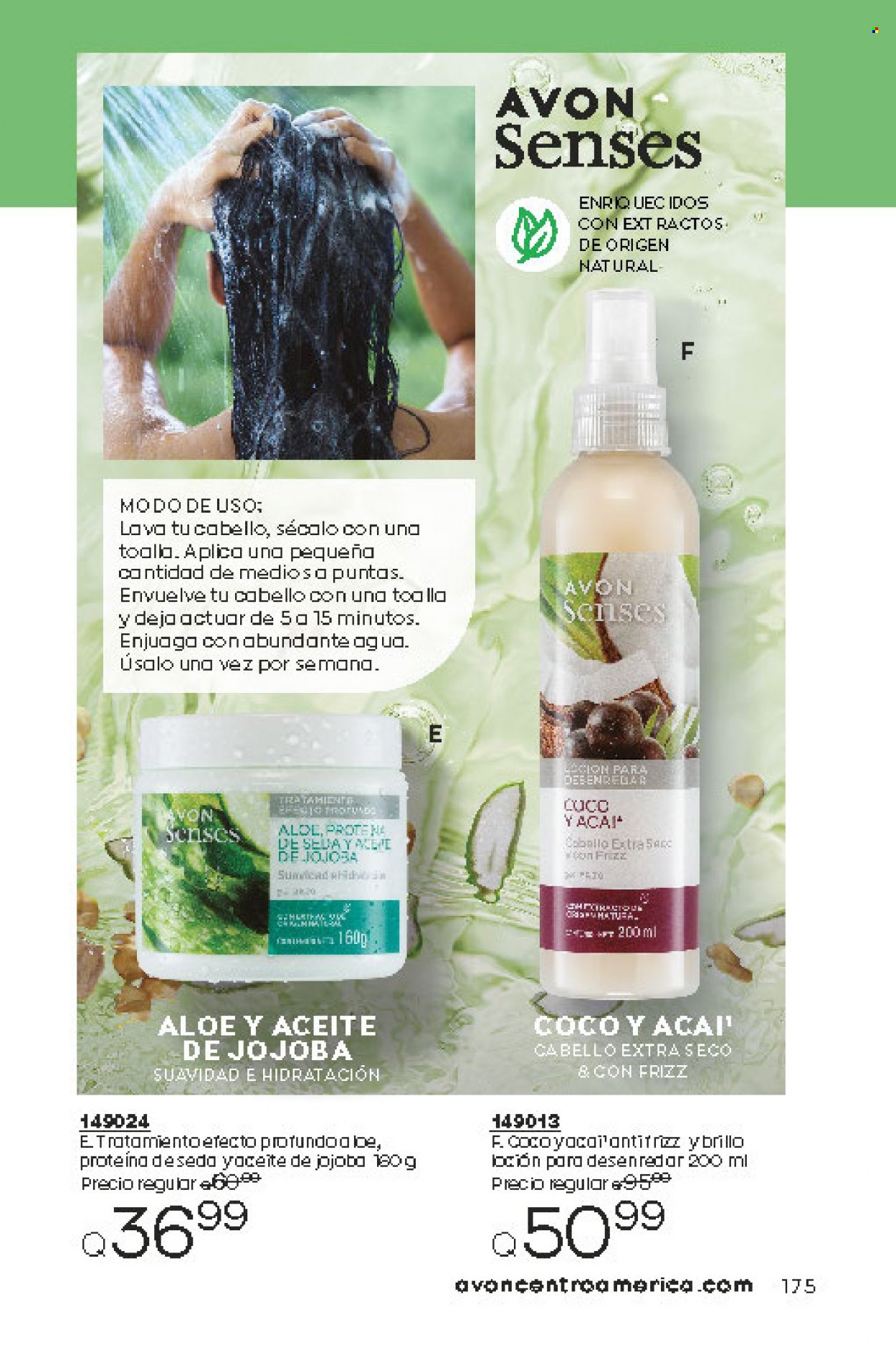 Catálogo Avon. Página 175