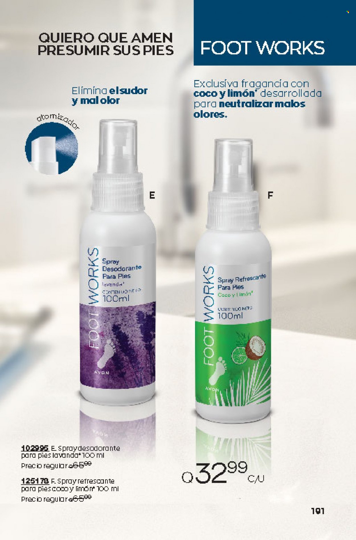 Catálogo Avon. Página 191