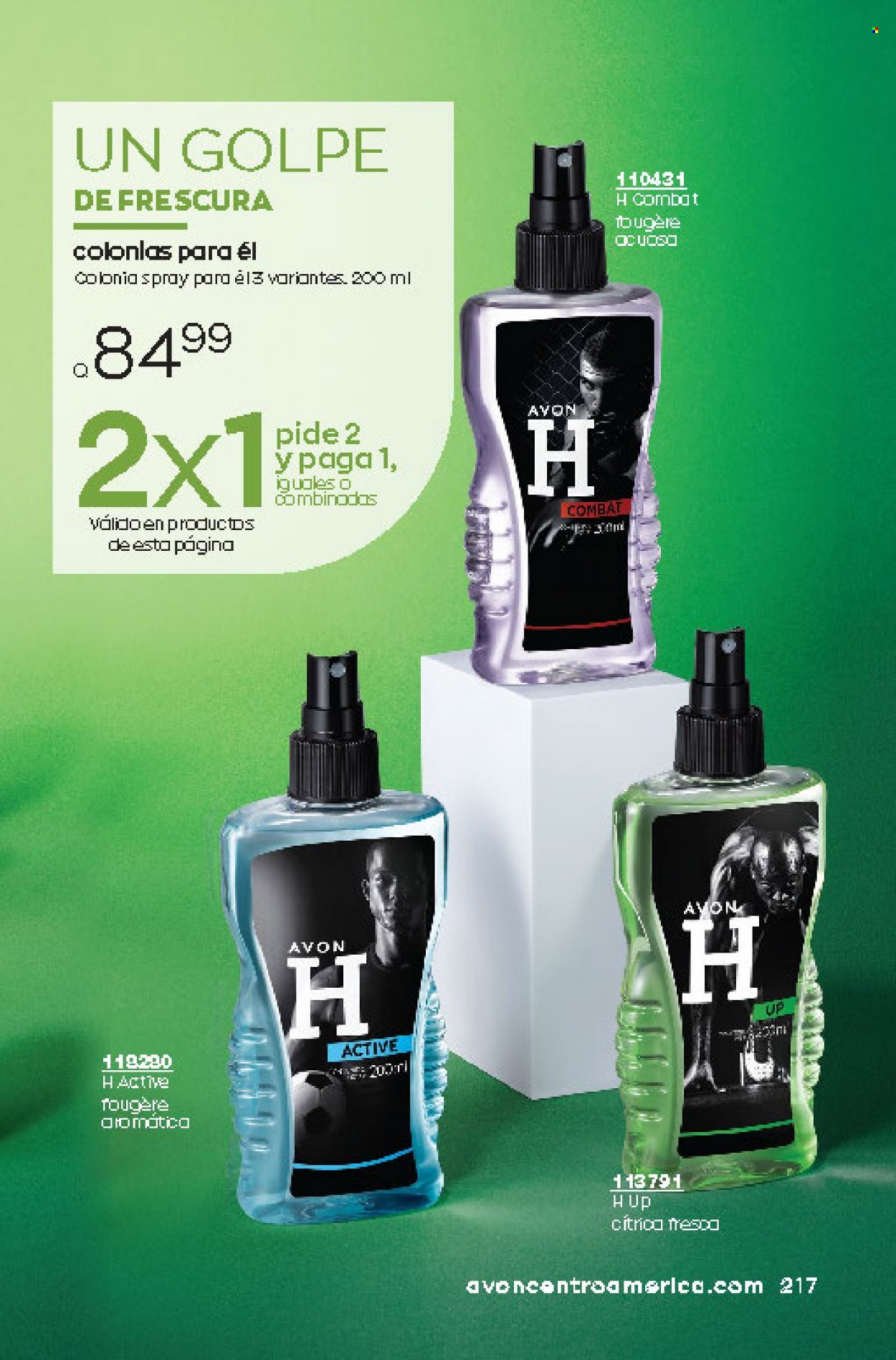 Catálogo Avon. Página 217