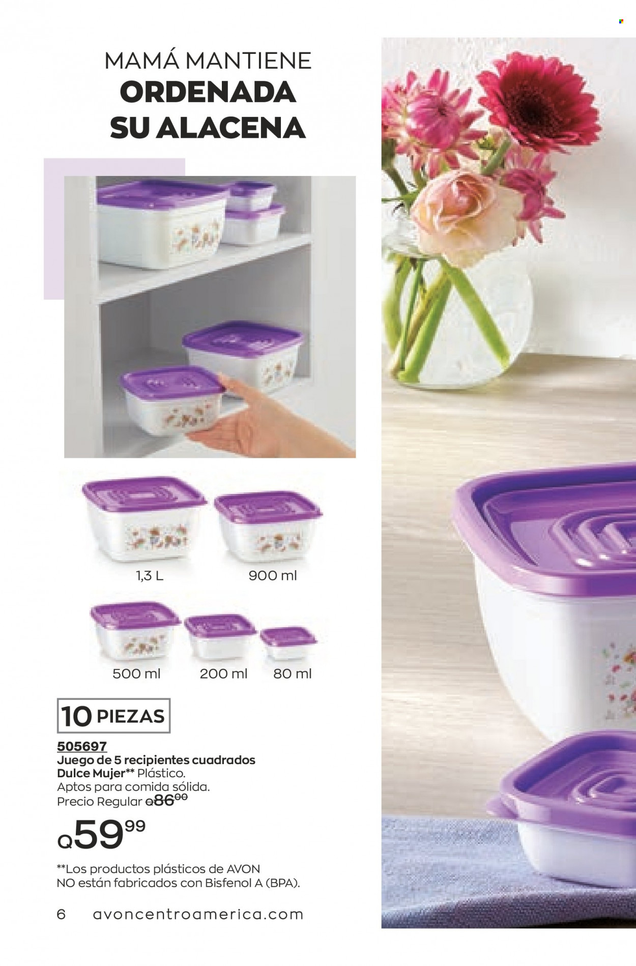Catálogo Avon. Página 6