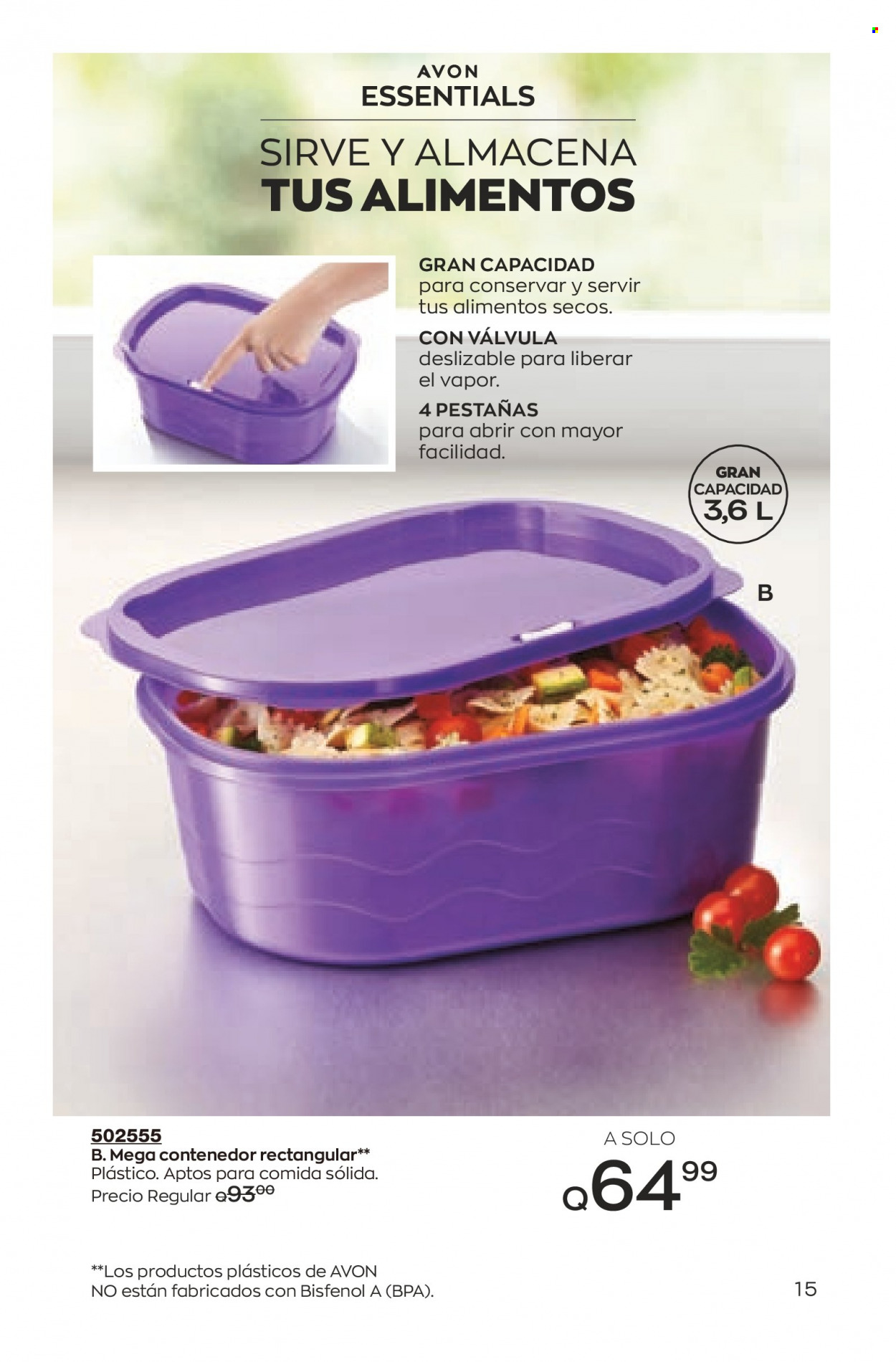Catálogo Avon. Página 15