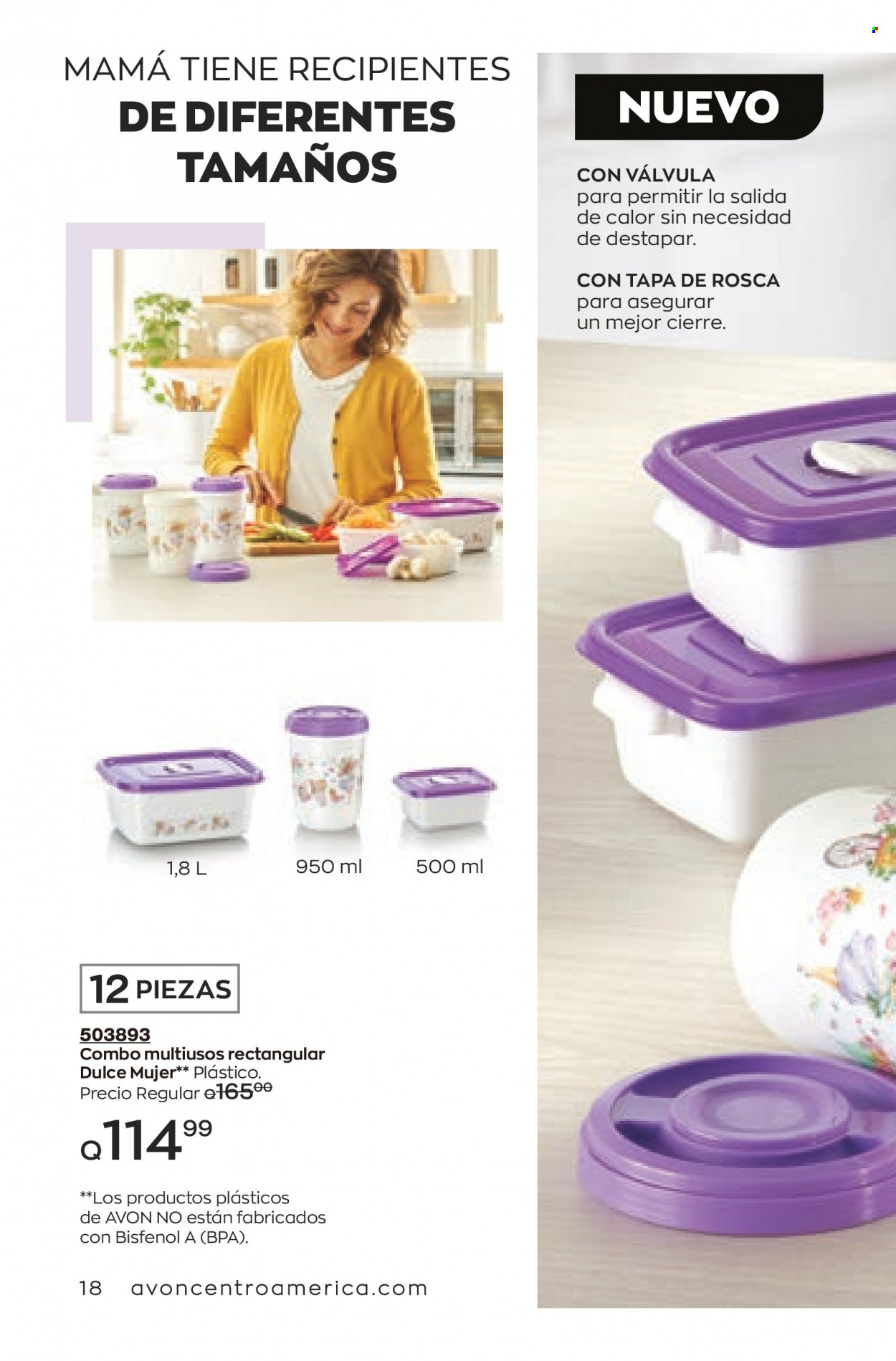 Catálogo Avon. Página 18