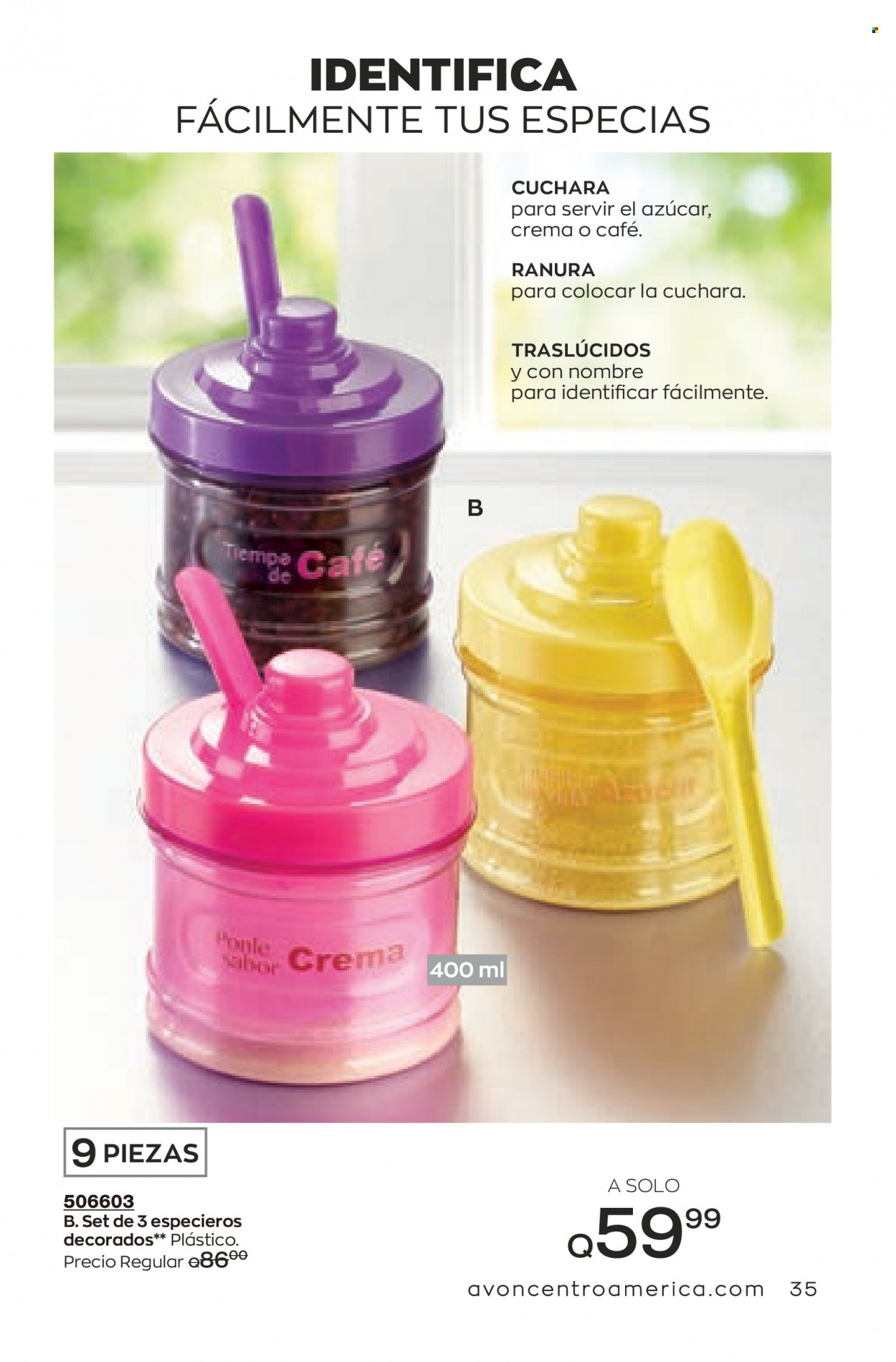 Catálogo Avon. Página 35