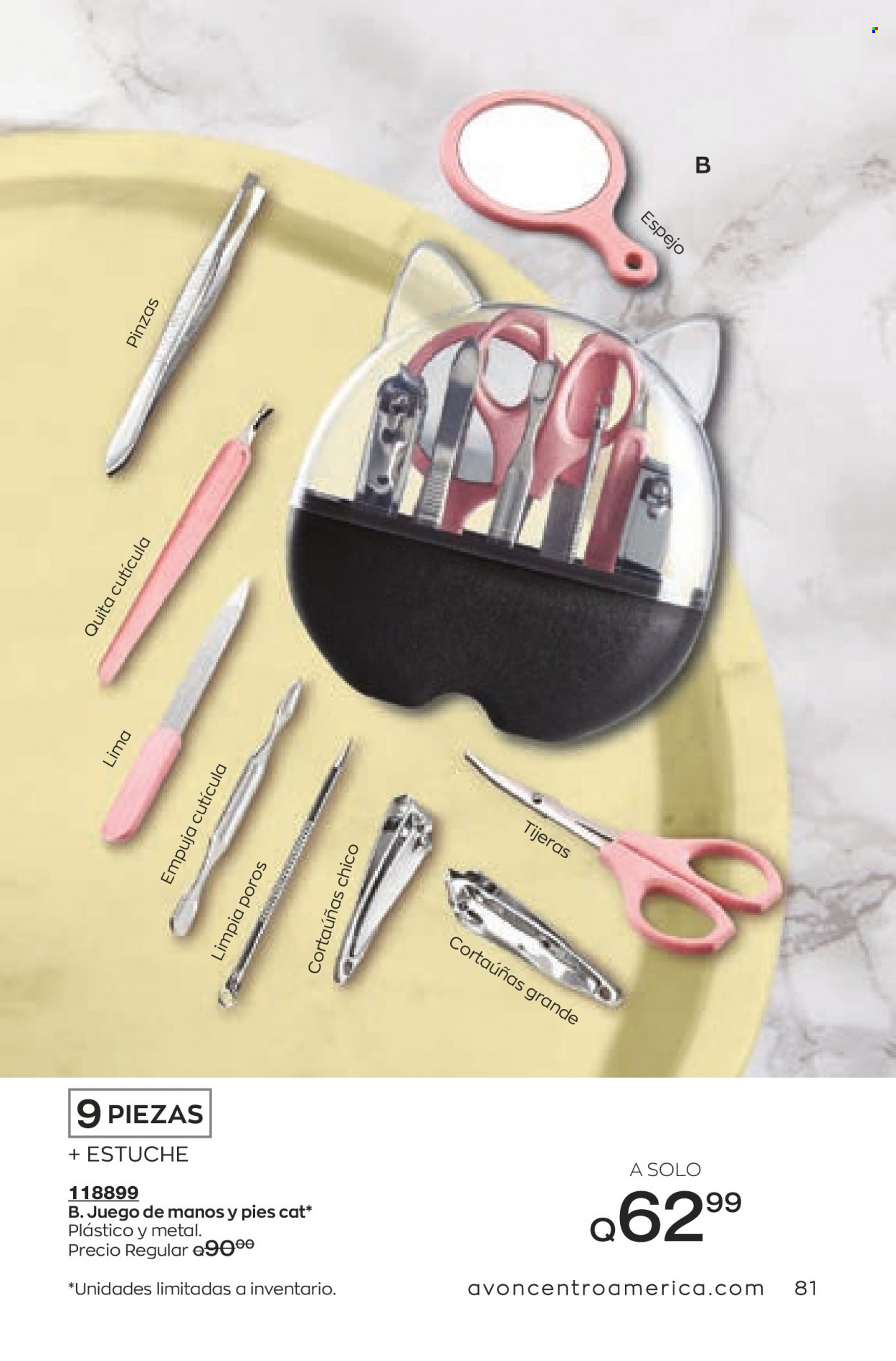 Catálogo Avon. Página 81