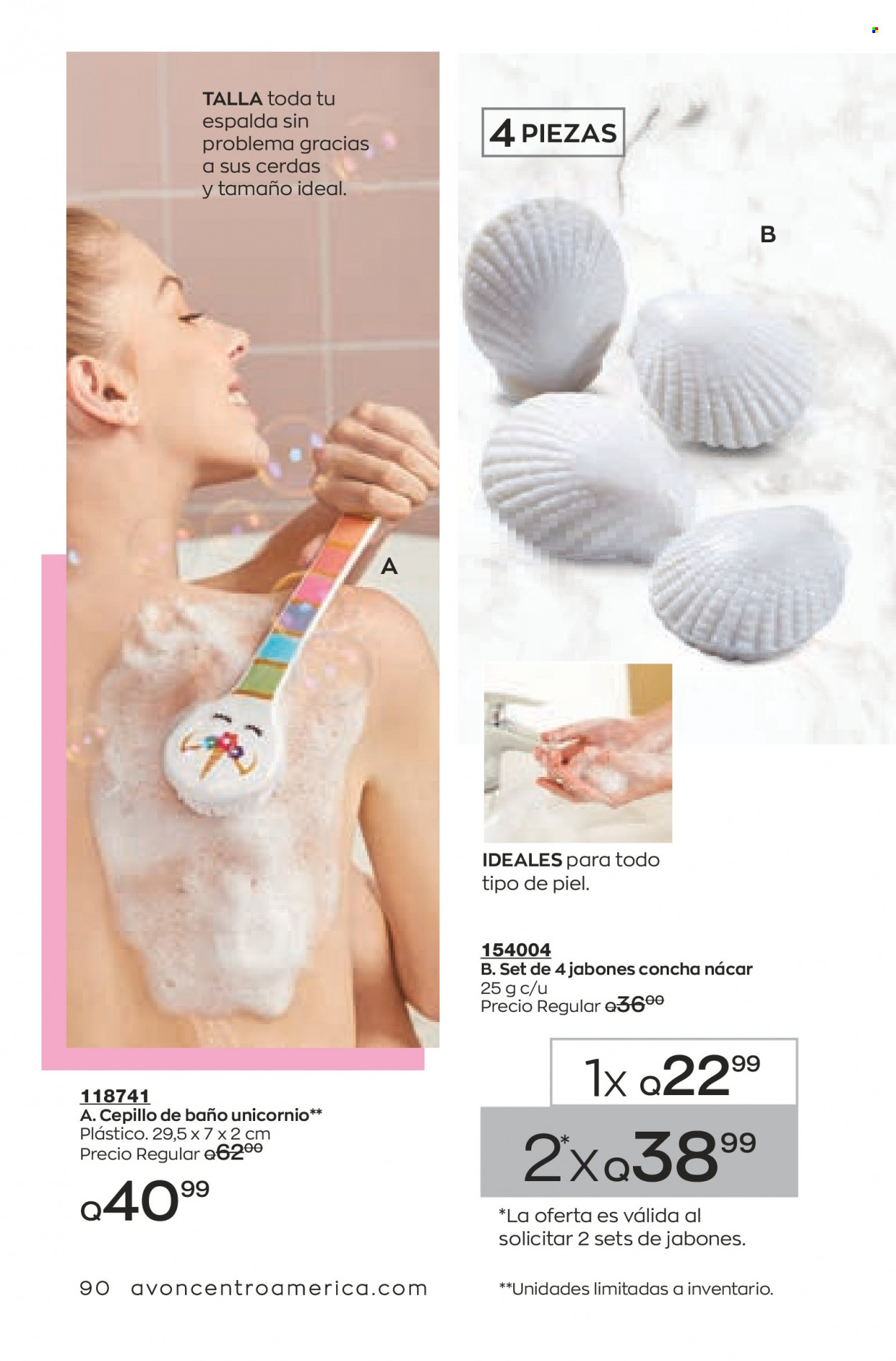 Catálogo Avon. Página 90