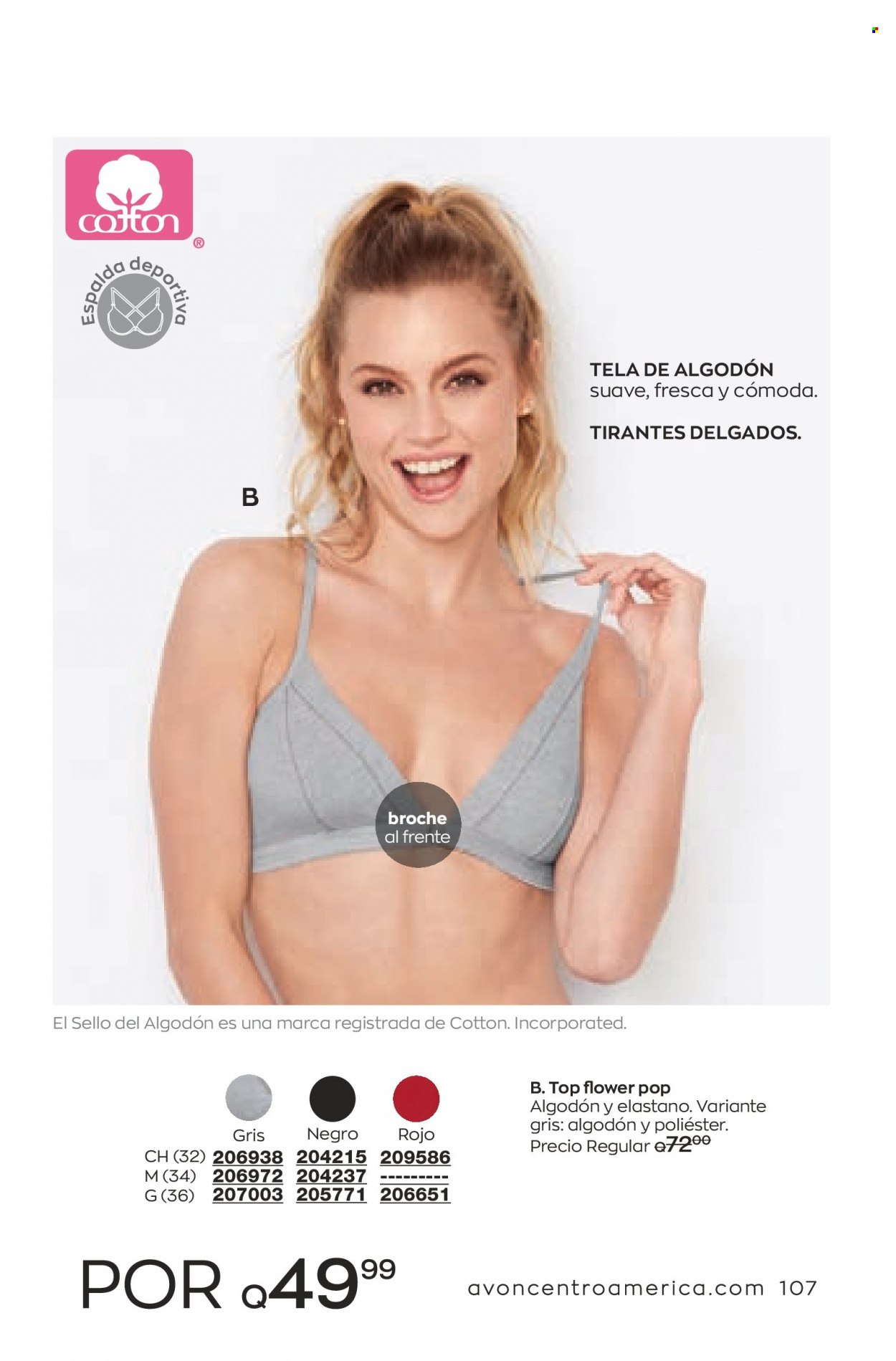 Catálogo Avon. Página 107