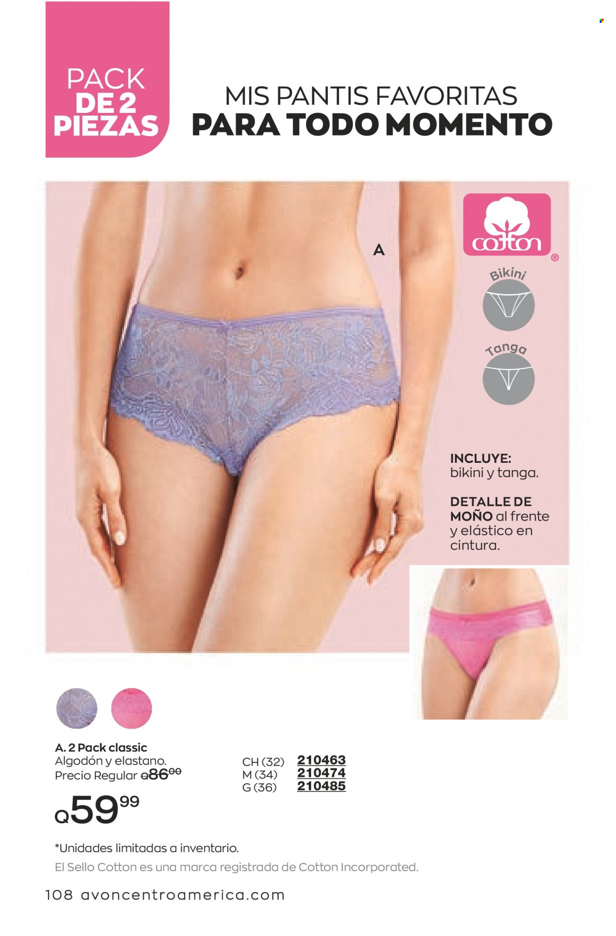 Catálogo Avon. Página 108