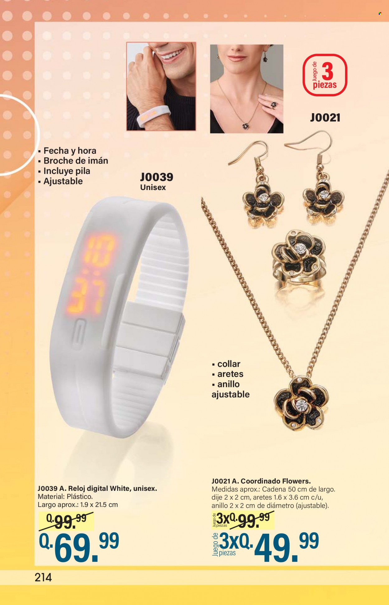 thumbnail - Folleto actual Arabela - 20.3.2023 - 11.4.2023 - Ventas - reloj, broche, anillo, collar, aretes. Página 198.
