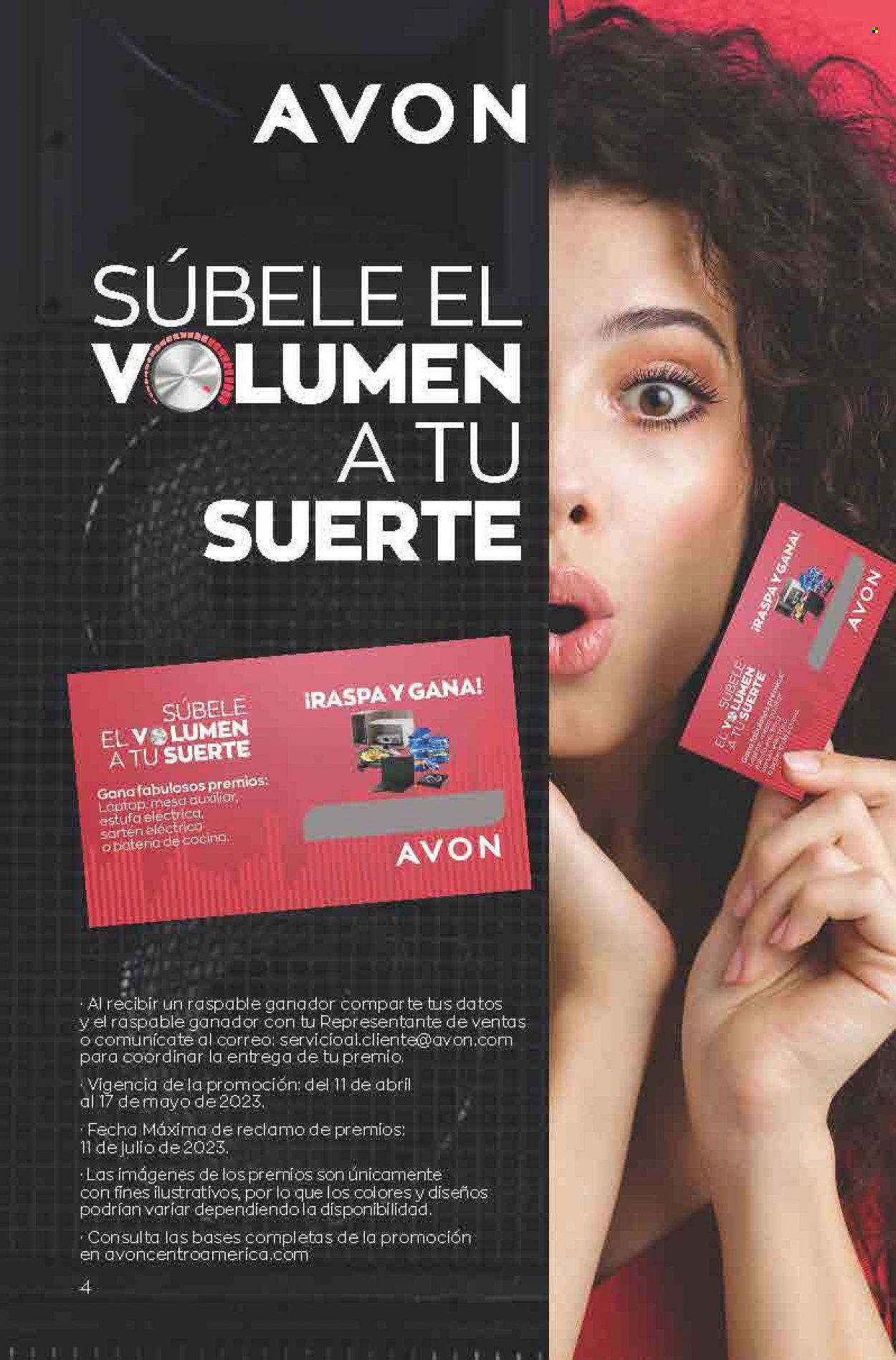 Catálogo Avon. Página 4