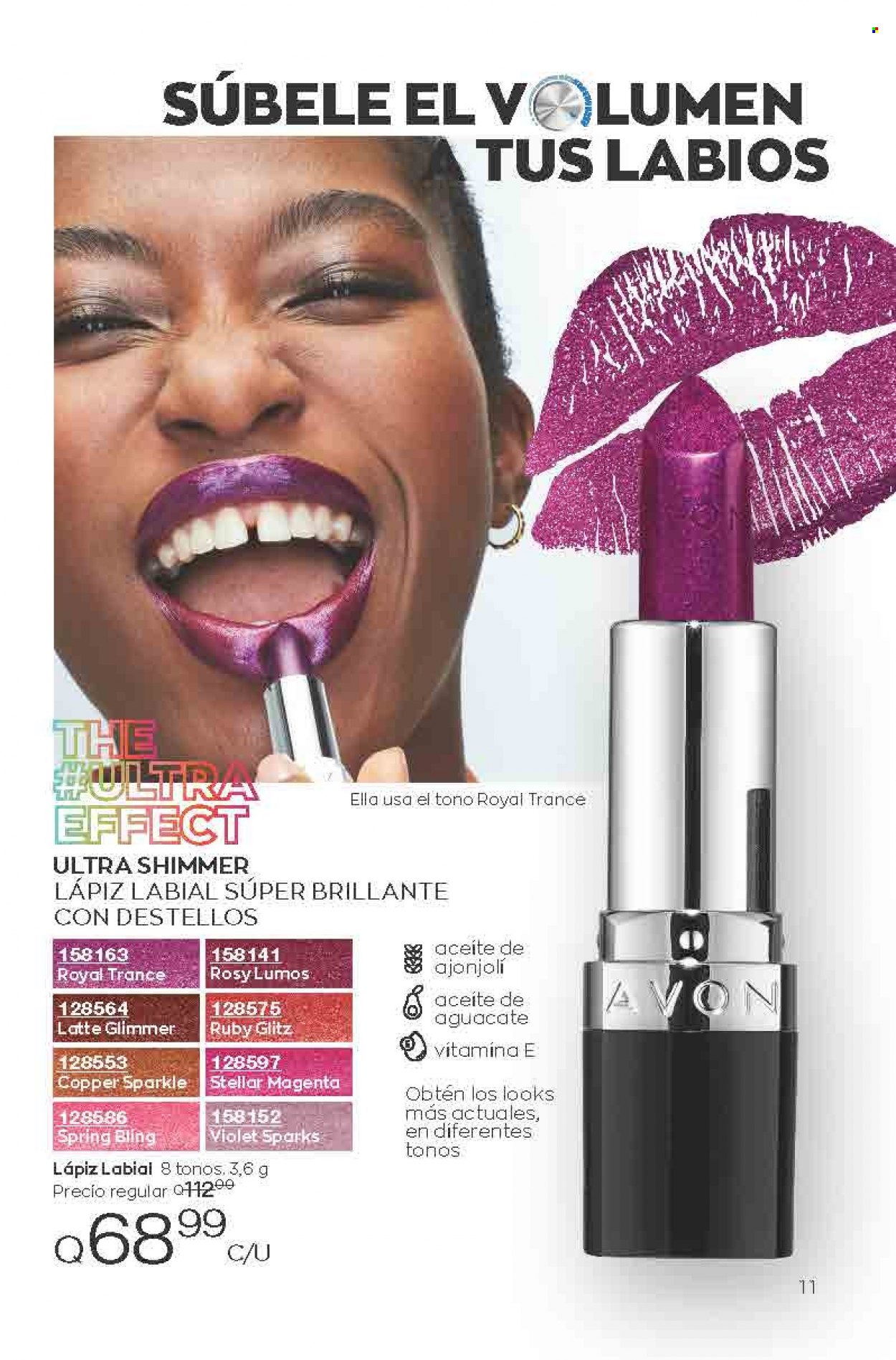 Catálogo Avon. Página 11