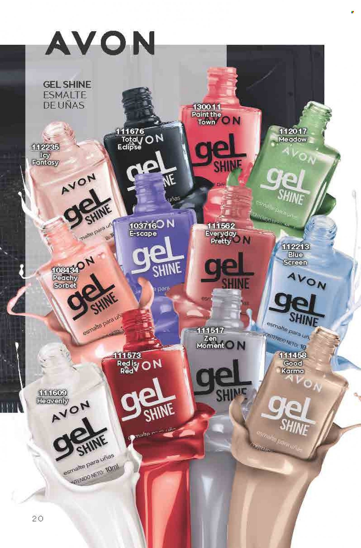 Catálogo Avon. Página 20