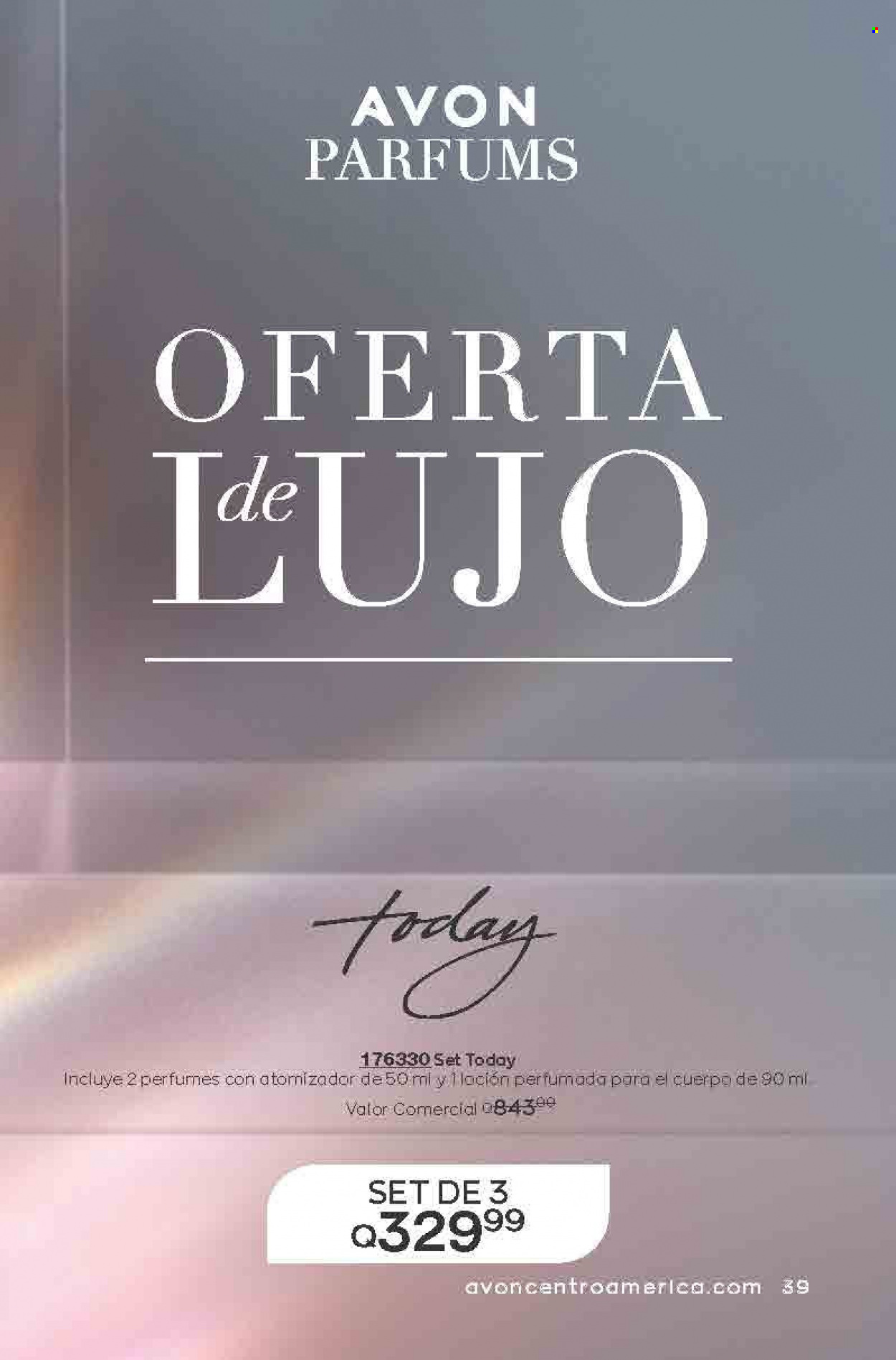 Catálogo Avon. Página 39