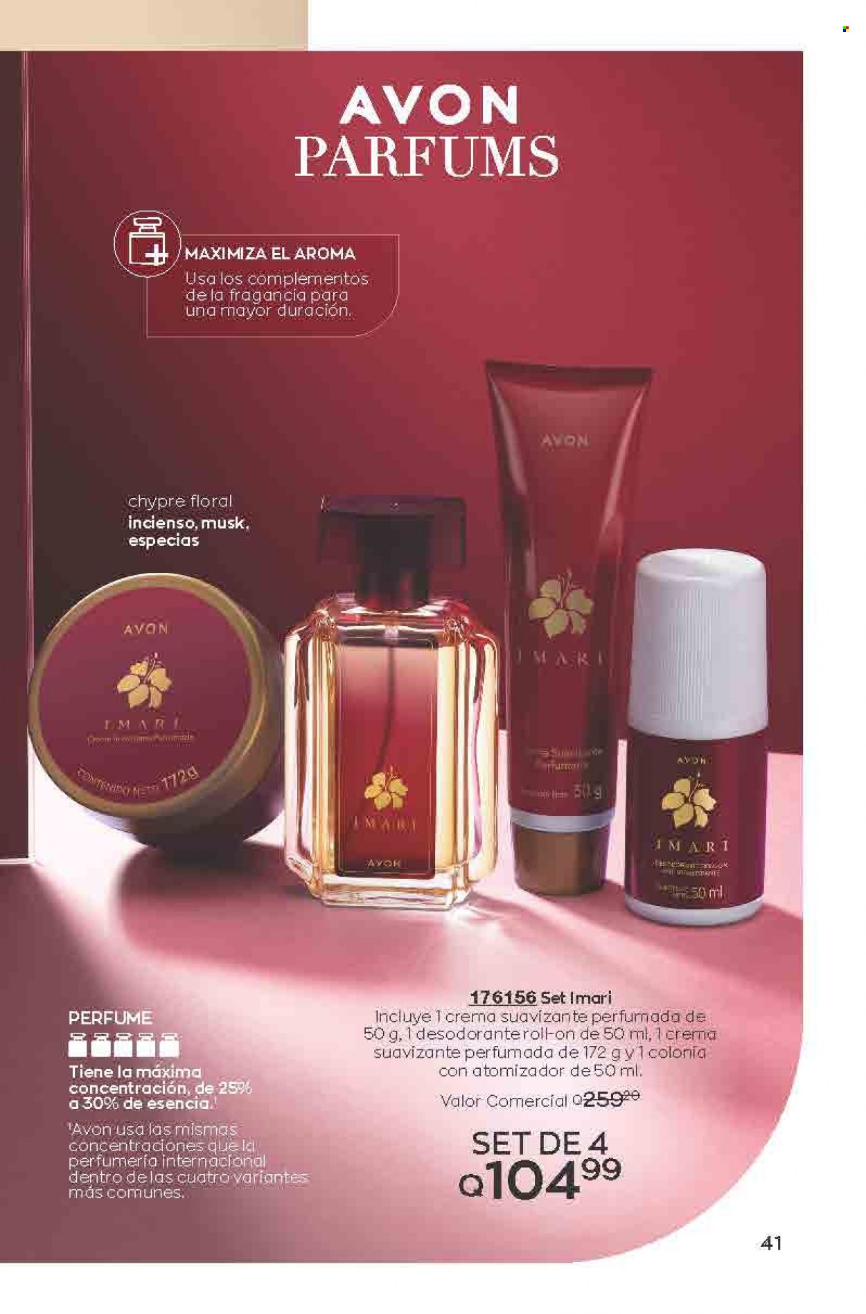 Catálogo Avon. Página 41