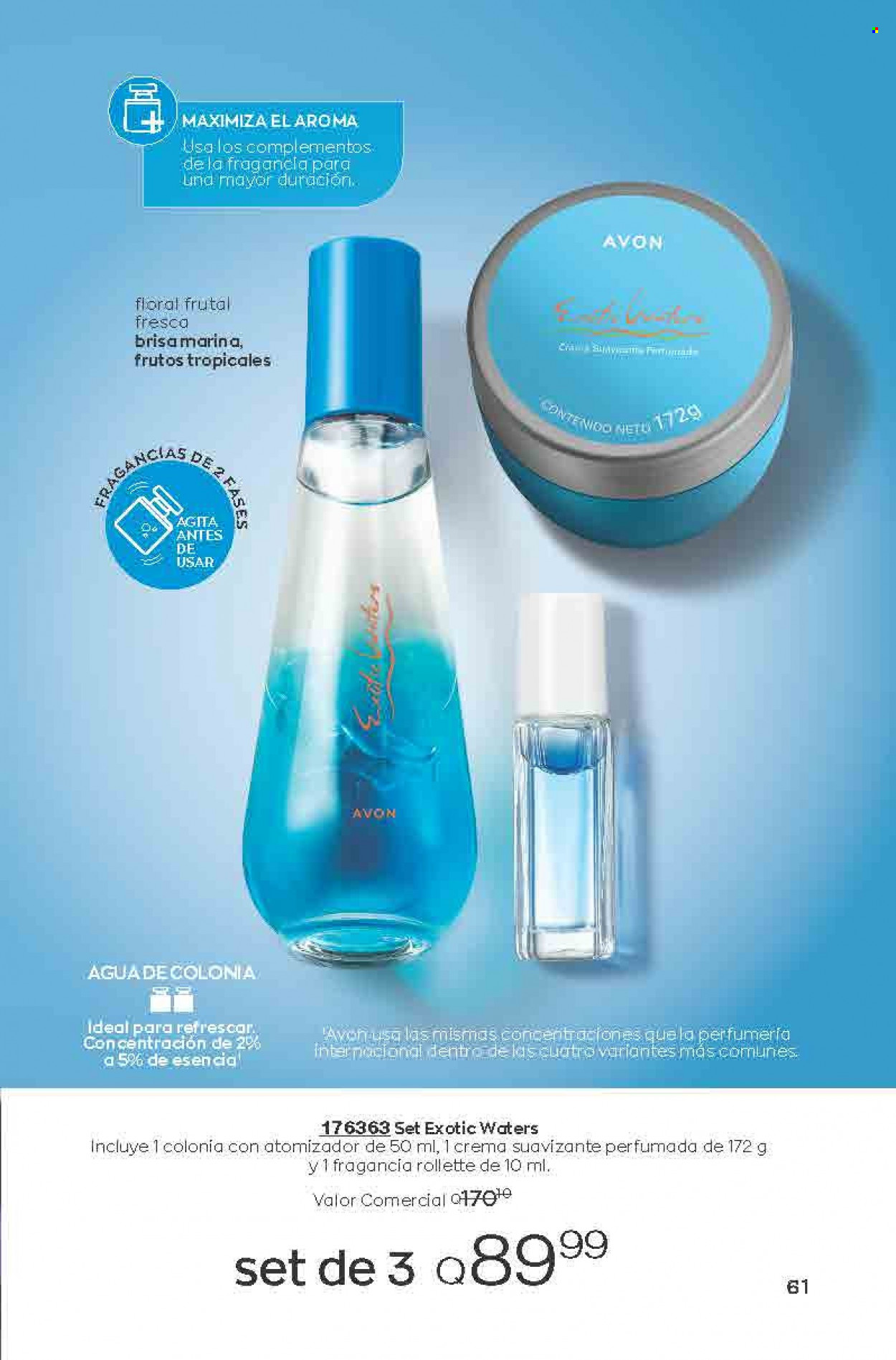 Catálogo Avon. Página 61