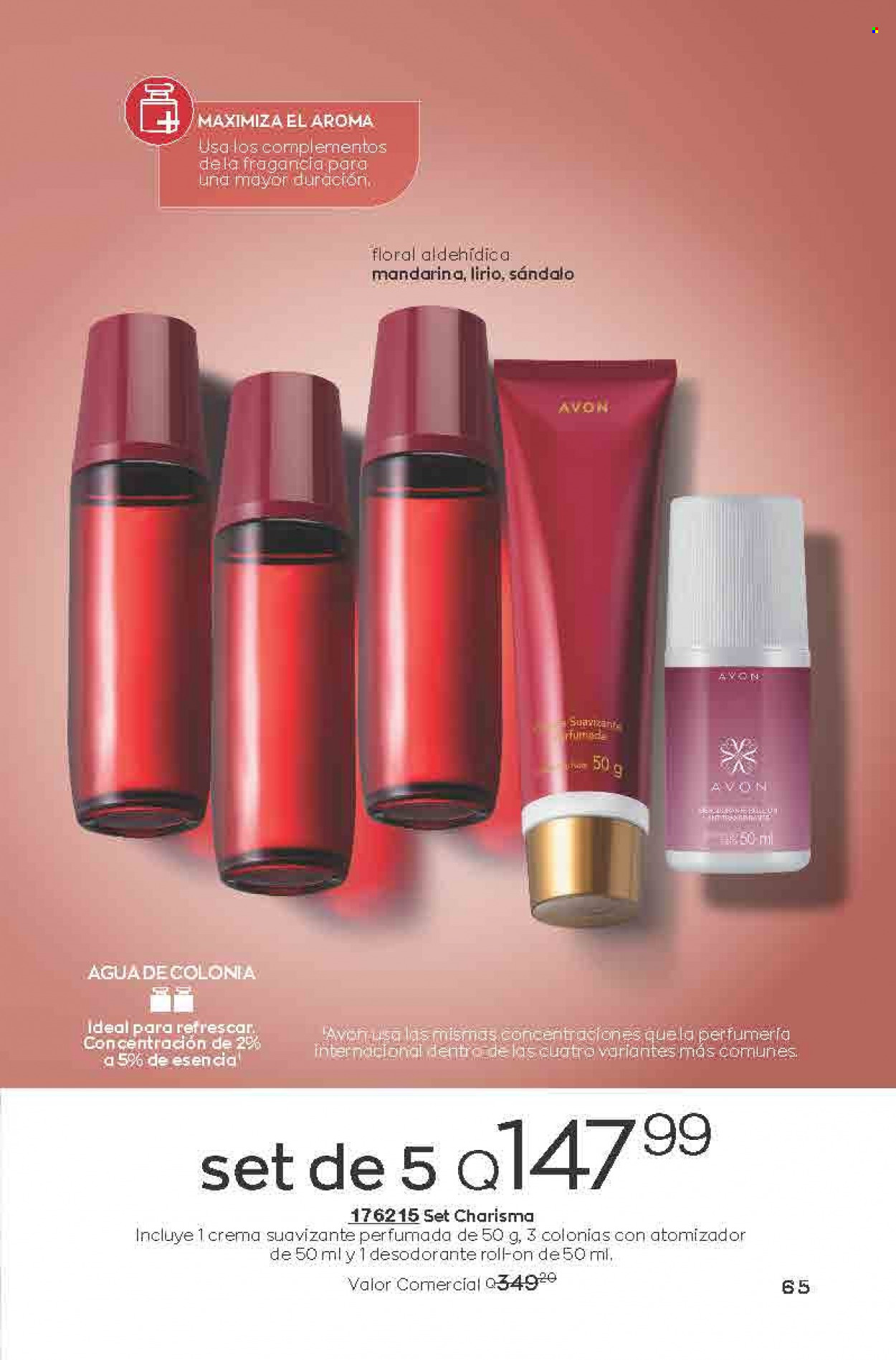 Catálogo Avon. Página 65