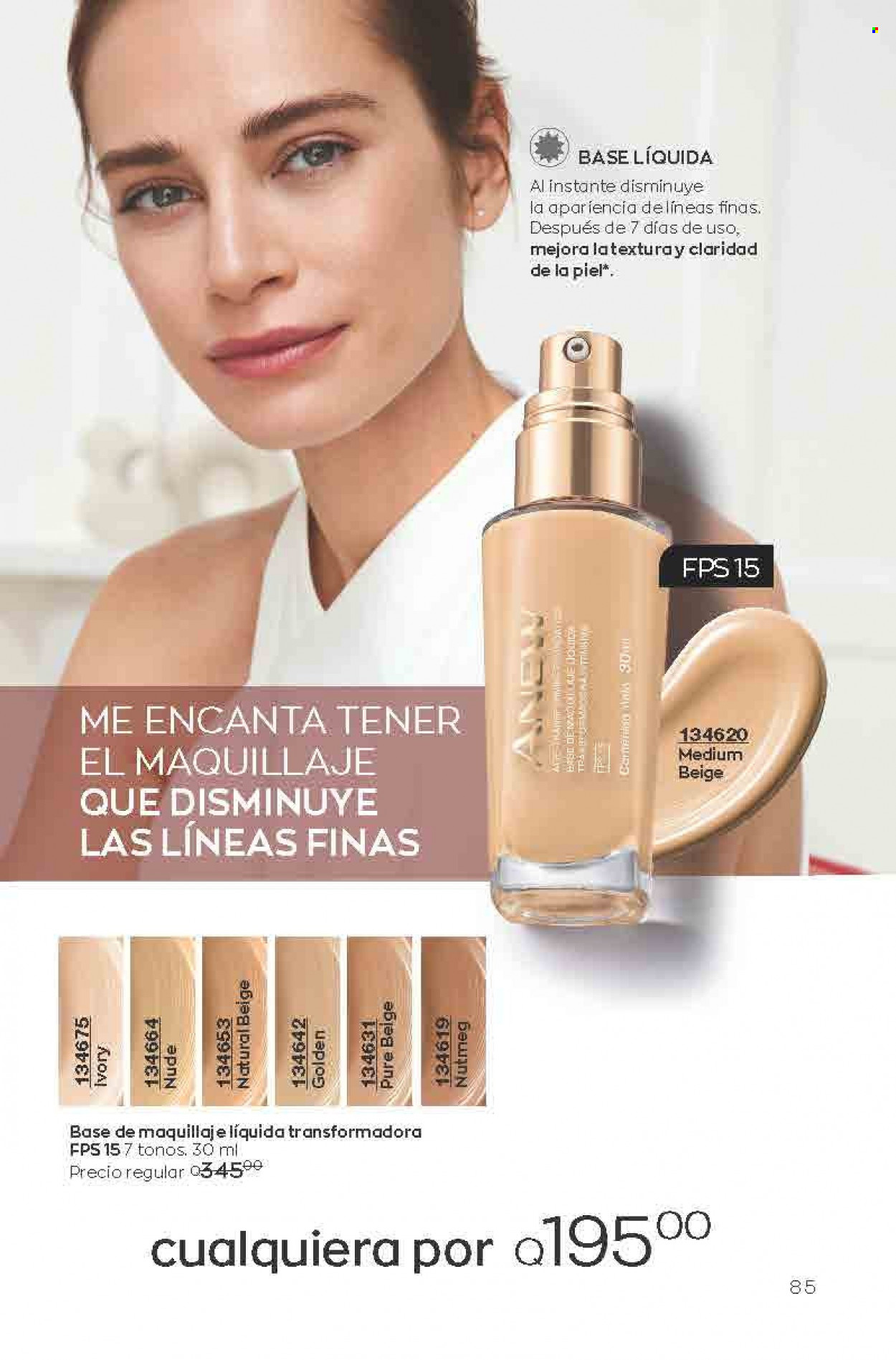 Catálogo Avon. Página 85